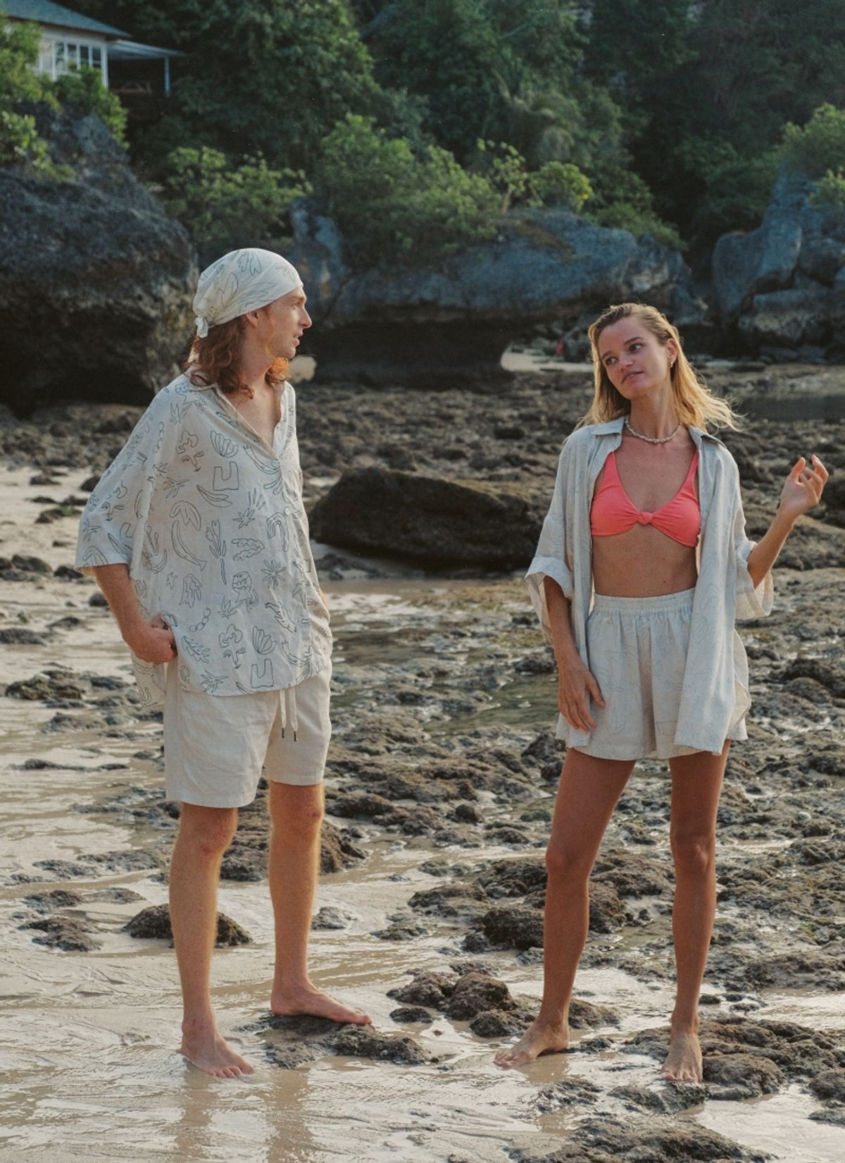 멧앤멜(MATT AND MEL) [Aloha Pants] Camino - Natural