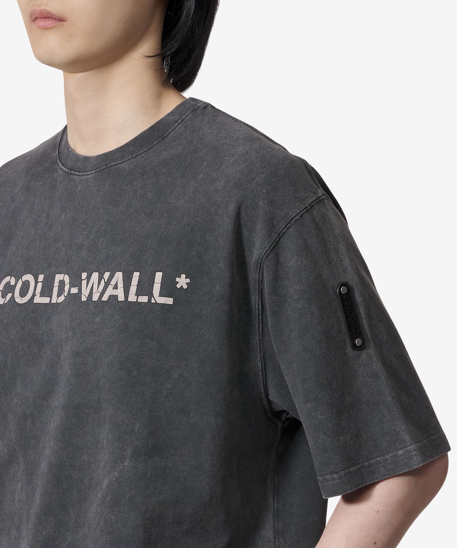 MUSINSA | A COLD WALL Overdye Logo Short Sleeve T-Shirt
