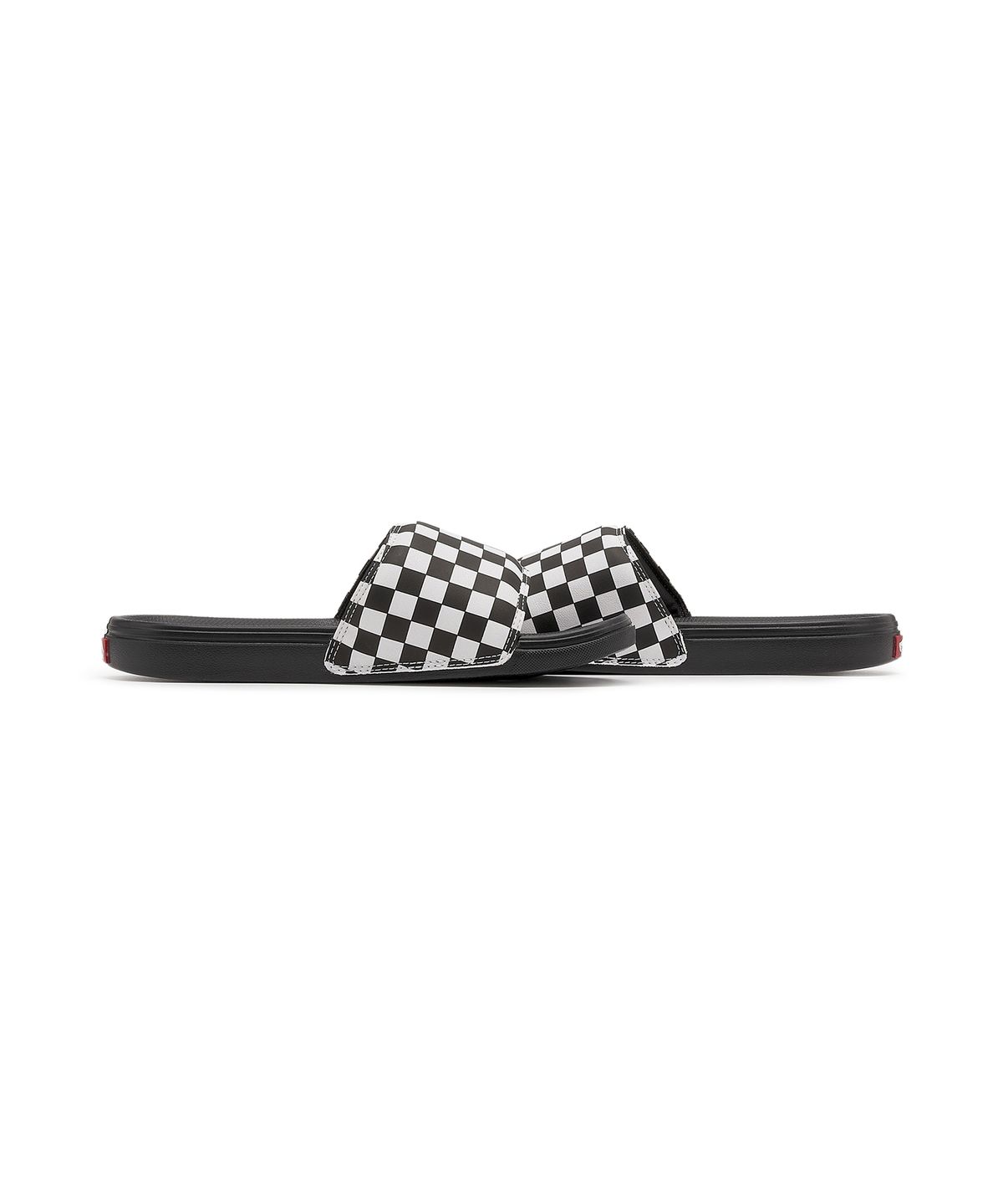 반스(VANS) 라 코스타 슬라이드-온 - (체커보드) 트루 화이트:블랙 / VN0A5HF527I1