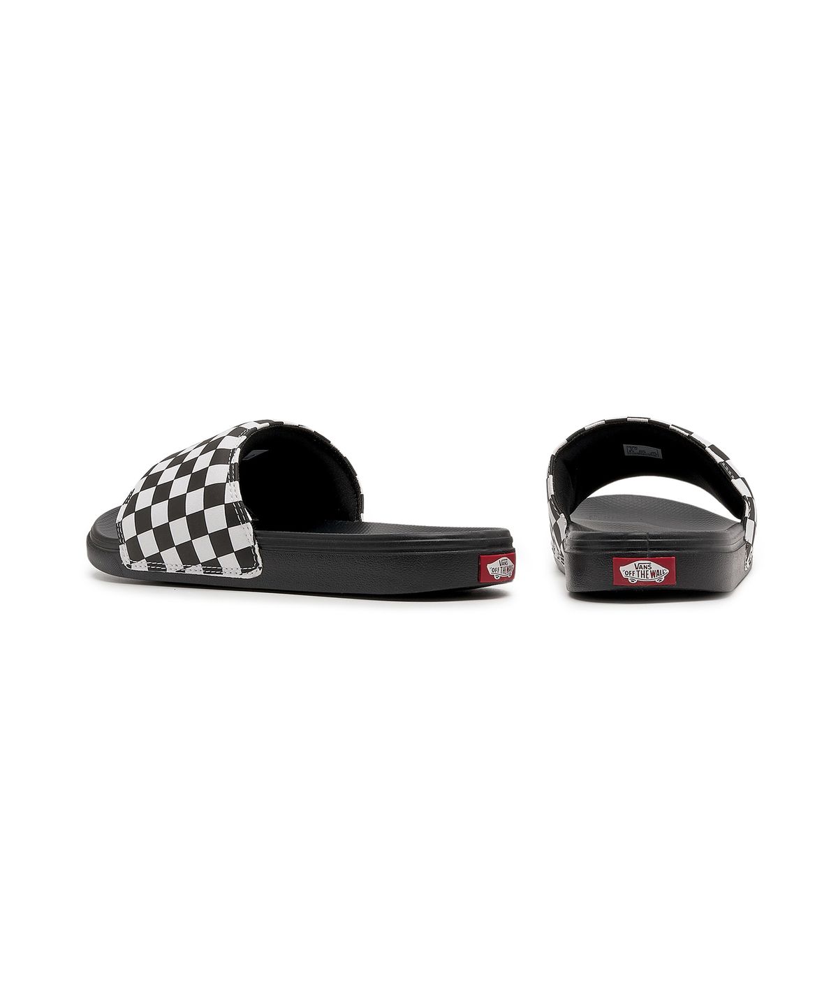 반스(VANS) 라 코스타 슬라이드-온 - (체커보드) 트루 화이트:블랙 / VN0A5HF527I1