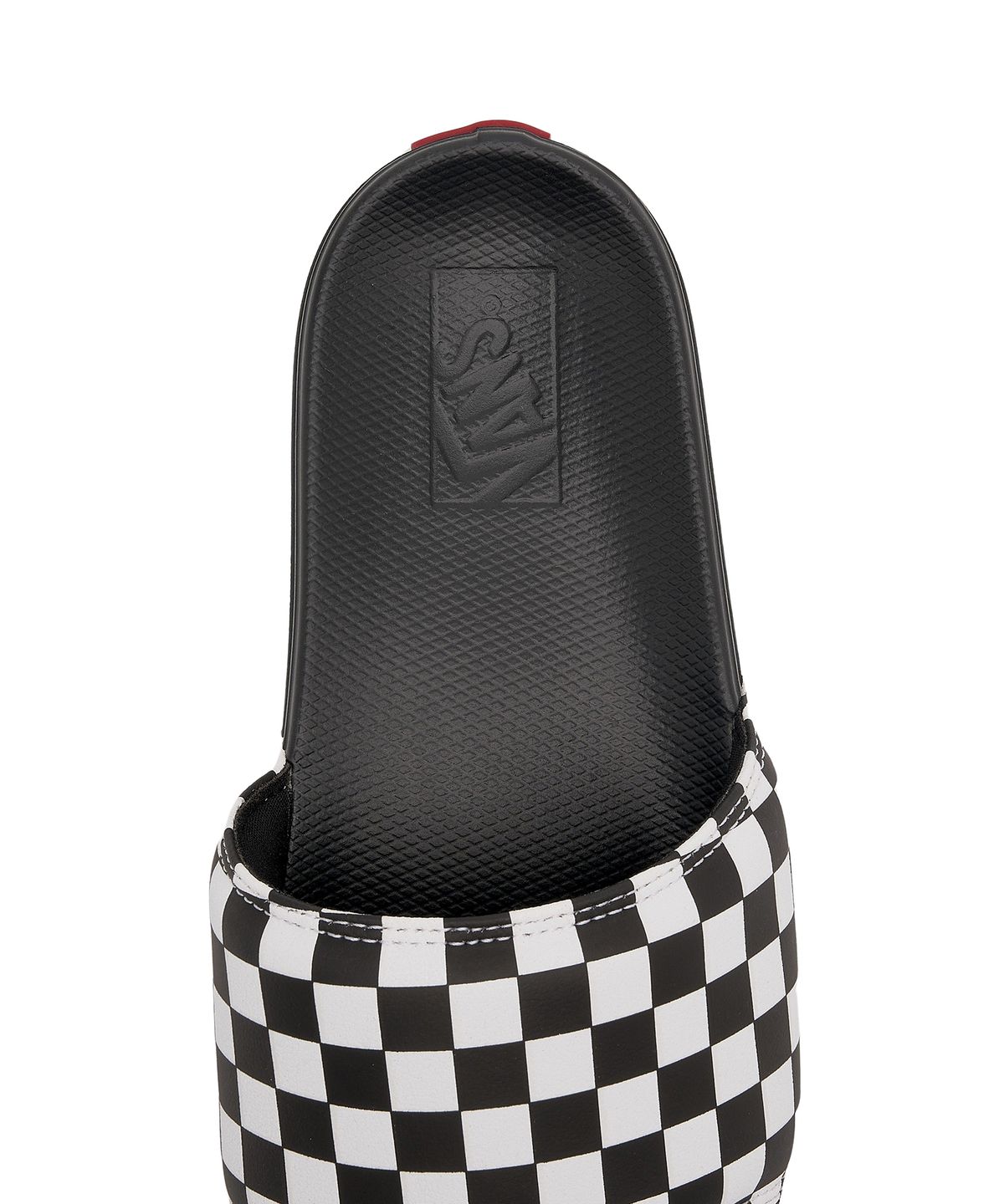 반스(VANS) 라 코스타 슬라이드-온 - (체커보드) 트루 화이트:블랙 / VN0A5HF527I1
