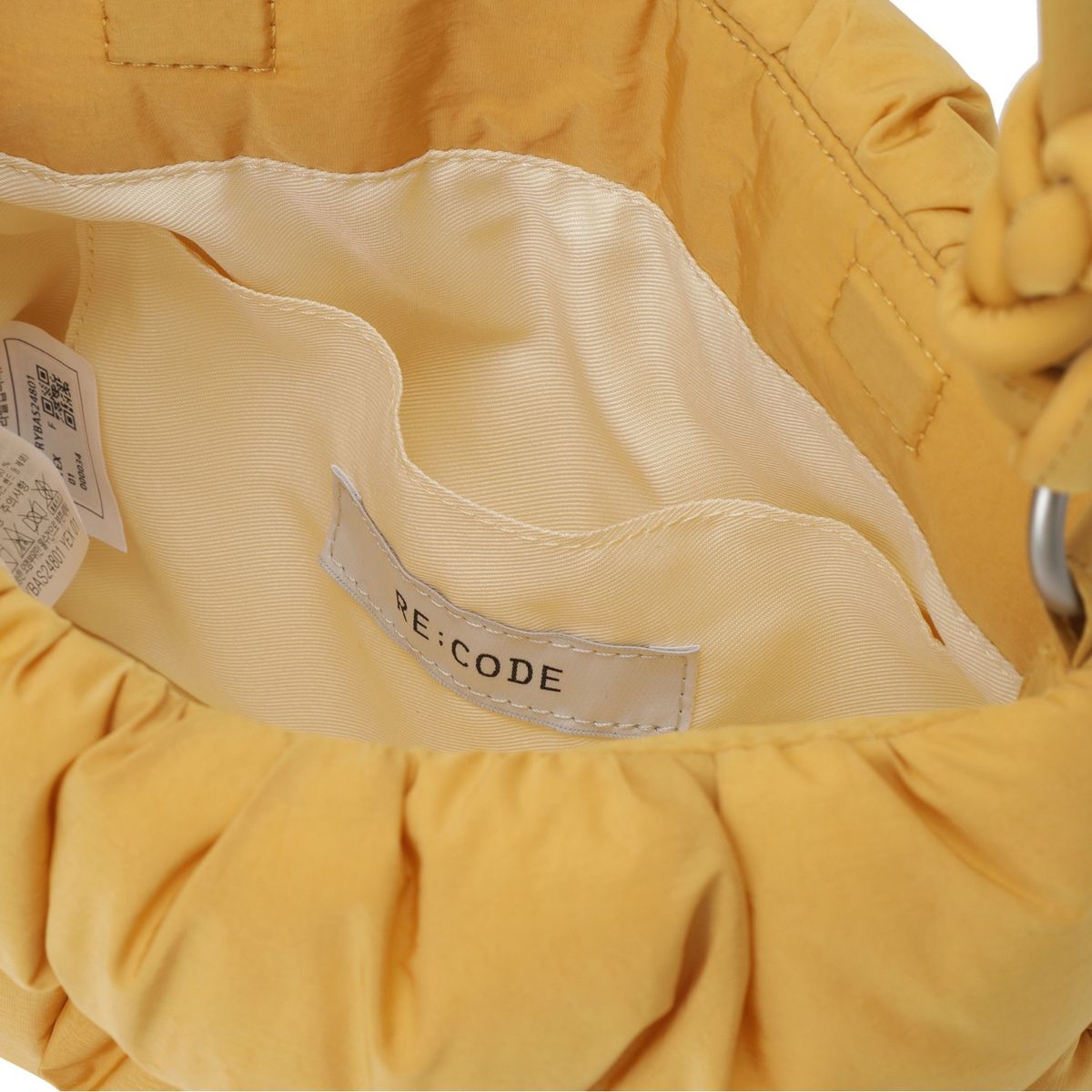 래코드(RECODE) Twisted String Candy Tote Bag_RYBAS24801YEX