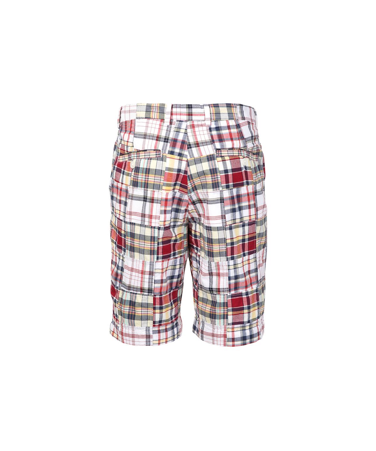 브룩스 브라더스(BROOKS BROTHERS) 마드라스 패치워크 쇼츠 (레드) (BBPSMF8356DEM)