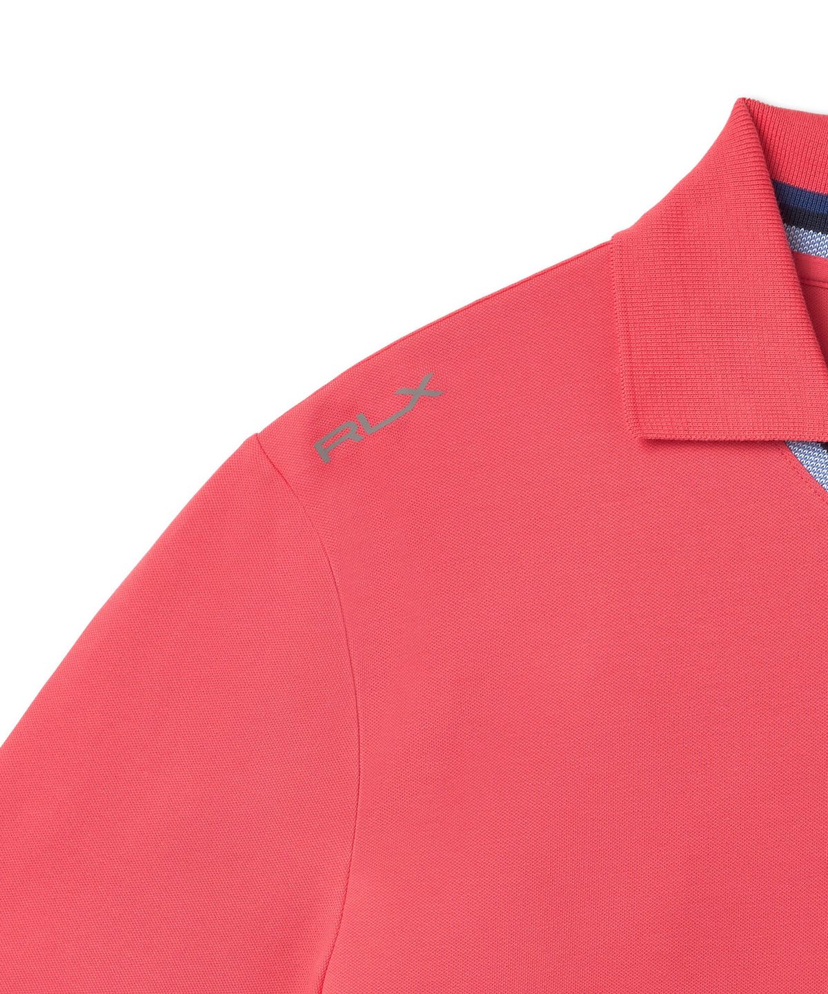 폴로 랄프 로렌 골프(POLO RALPH LAUREN GOLF) 테일러드핏 스트레치 메시 폴로 셔츠 - 핑크