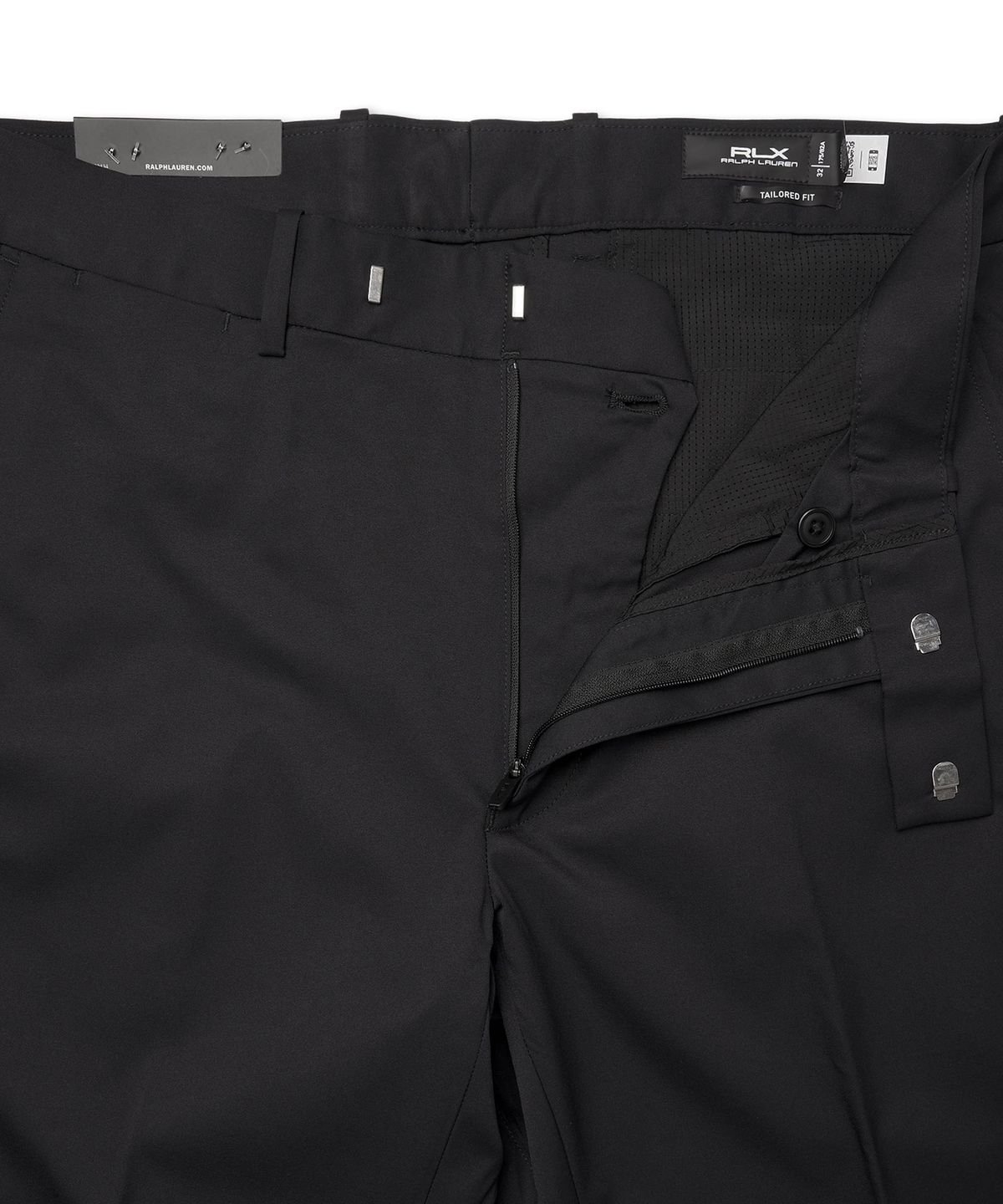 폴로 랄프 로렌 골프(POLO RALPH LAUREN GOLF) 9인치 테일러드핏 퍼포먼스 쇼트 - 블랙