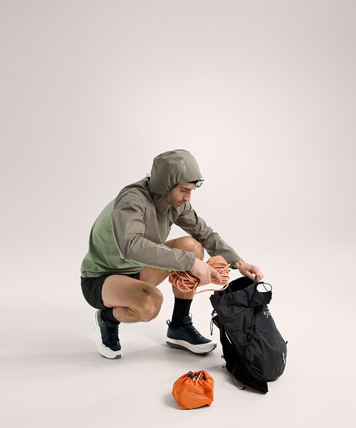 아크테릭스(ARCTERYX) 노반 쉘 자켓 남성 - FORAGE/CHLORIS / AJOSMX6566