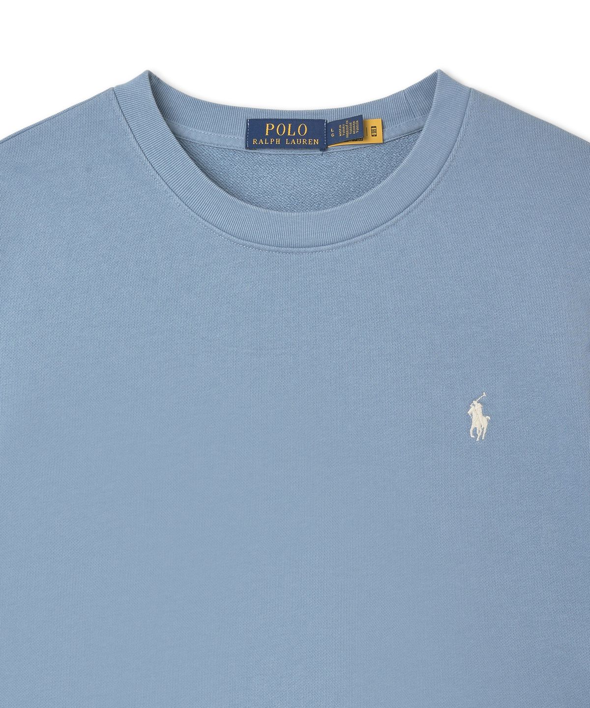 폴로 랄프 로렌(POLO RALPH LAUREN) 루프백 테리 스웨트셔츠 - 블루