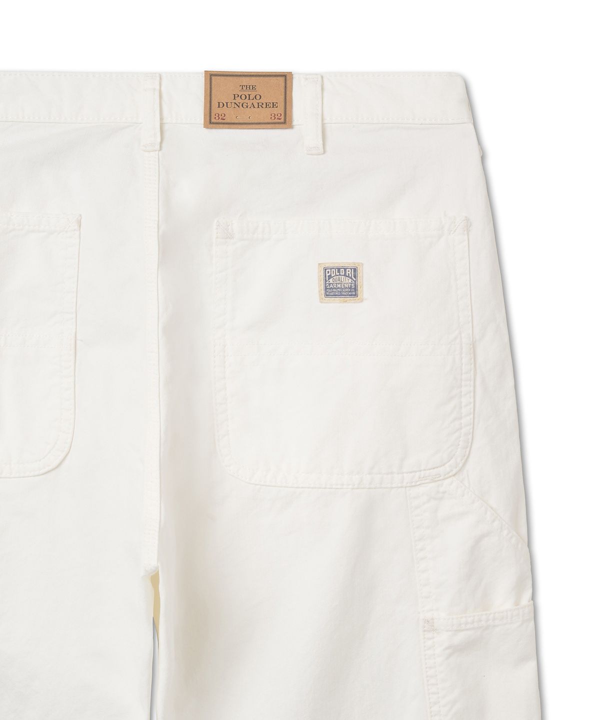 폴로 랄프 로렌(POLO RALPH LAUREN) 덩거리핏 트윌 카펜터 팬츠 - 화이트