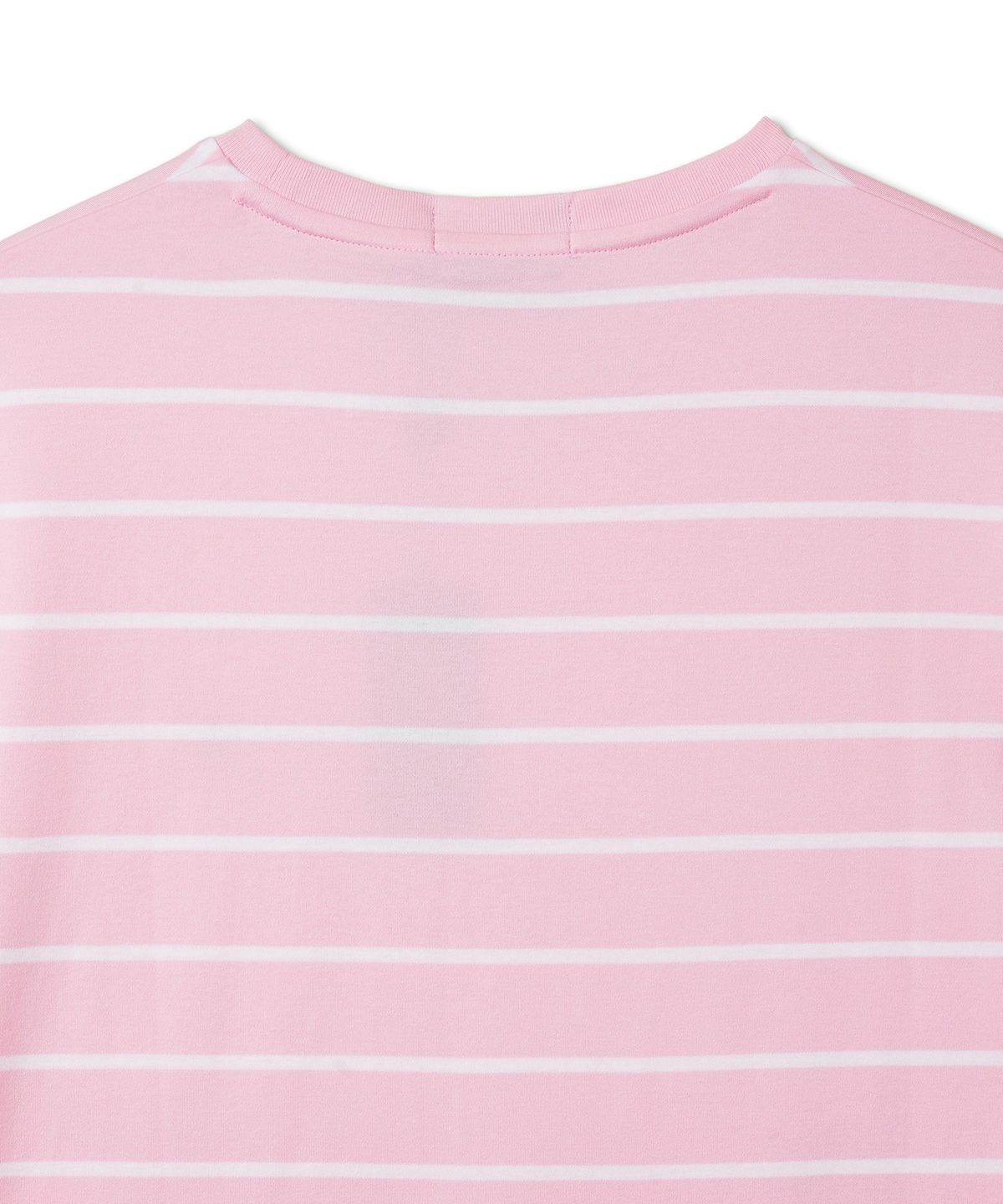 폴로 랄프 로렌(POLO RALPH LAUREN) 클래식핏 스트라이프 소프트 코튼 티셔츠 - 핑크