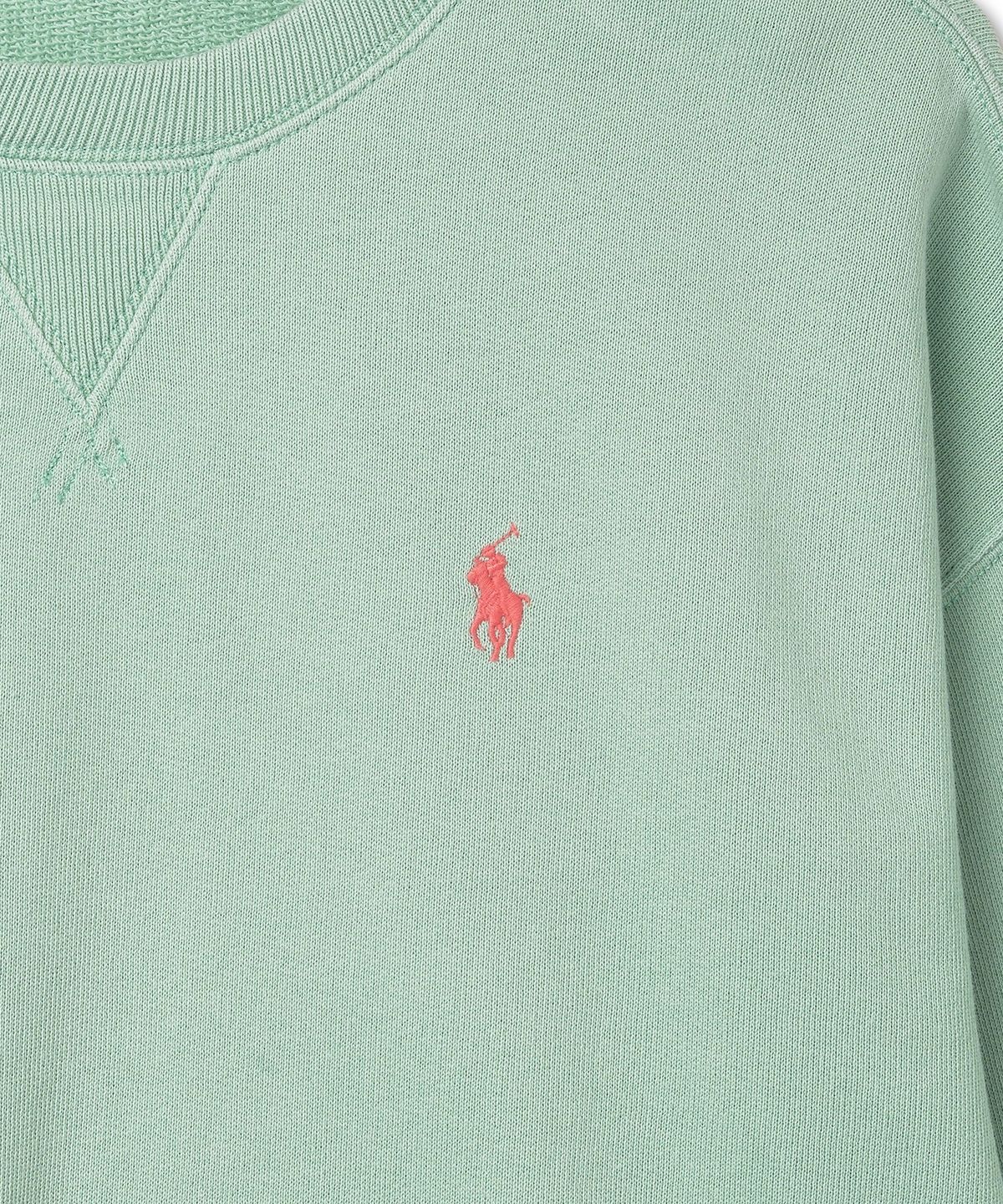 폴로 랄프 로렌(POLO RALPH LAUREN) W 플리스 크루넥 풀오버 - 그린