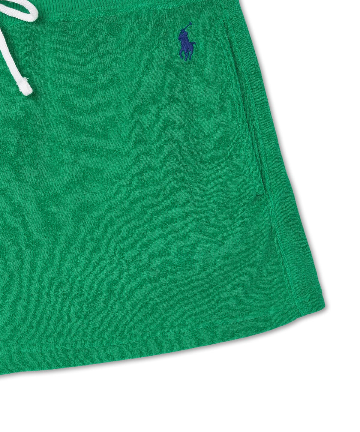 폴로 랄프 로렌(POLO RALPH LAUREN) W 드로스트링 테리 쇼트 - 그린