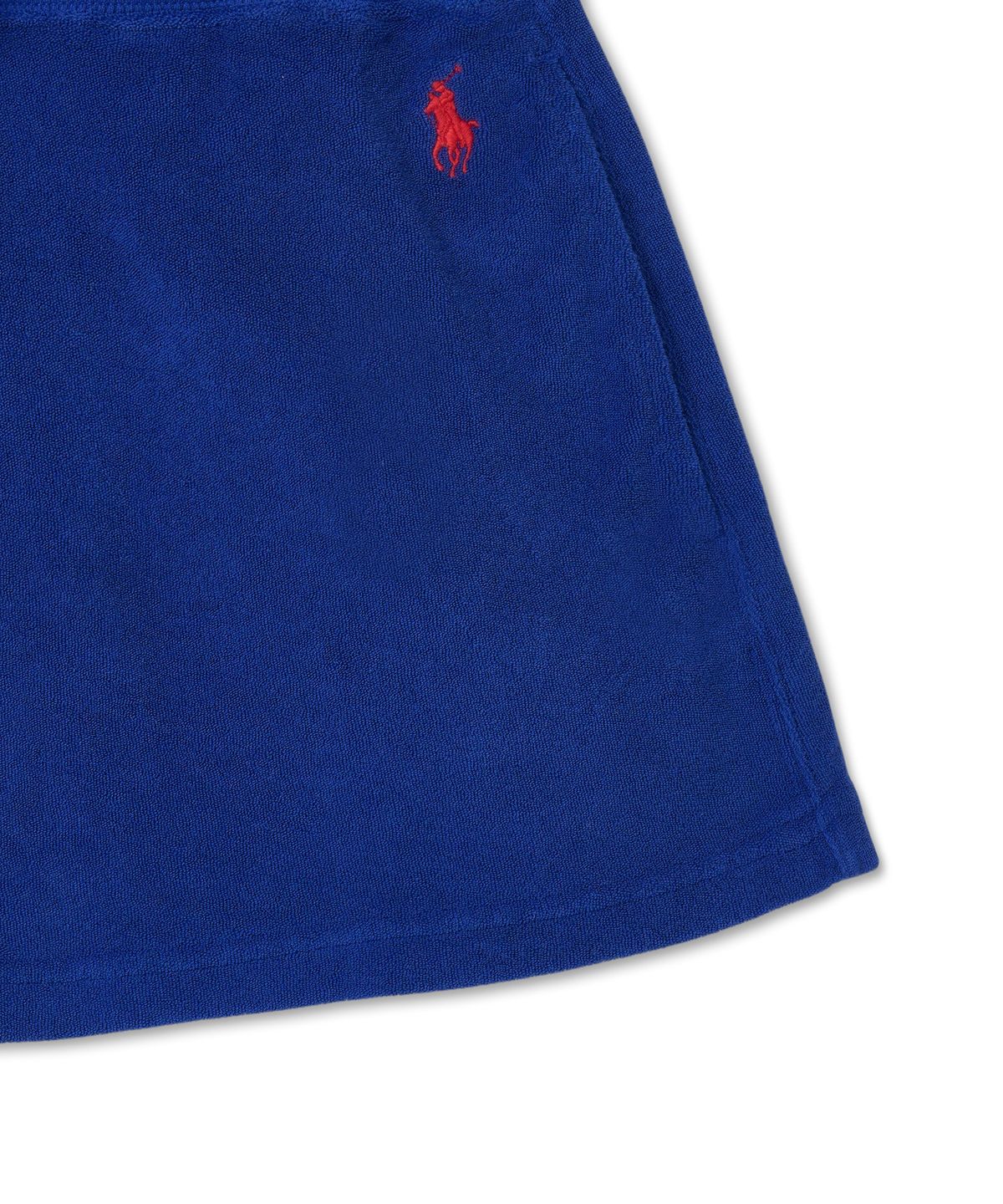 폴로 랄프 로렌(POLO RALPH LAUREN) W 드로스트링 테리 쇼트 - 블루
