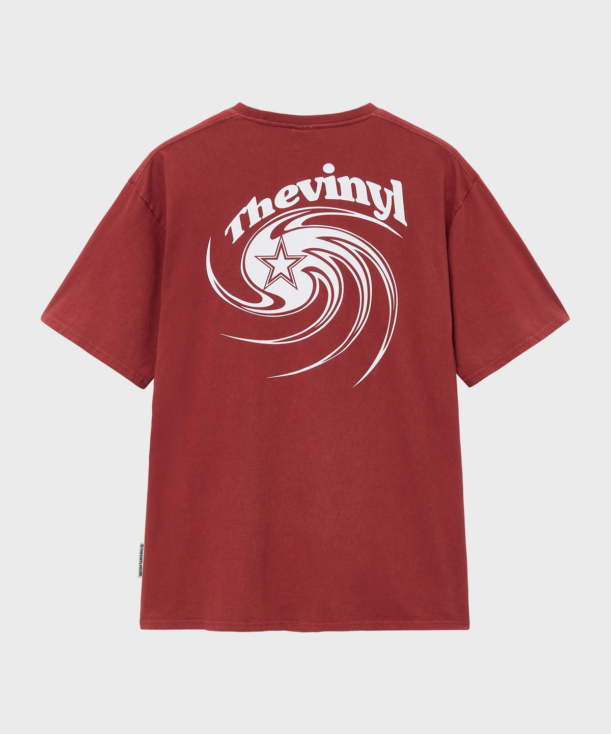 더바이닐하우스(THEVINYLHOUSE) TORNADO TEE RED (VH2EMUT510A)