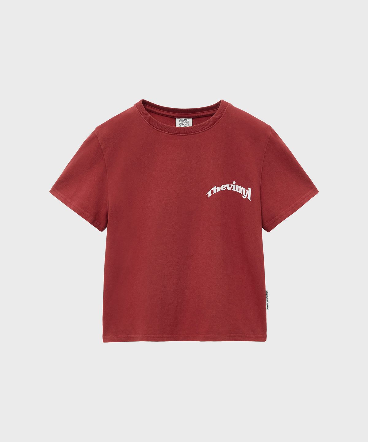 더바이닐하우스(THEVINYLHOUSE) TORNADO TEE RED (VH2EMUT510A)