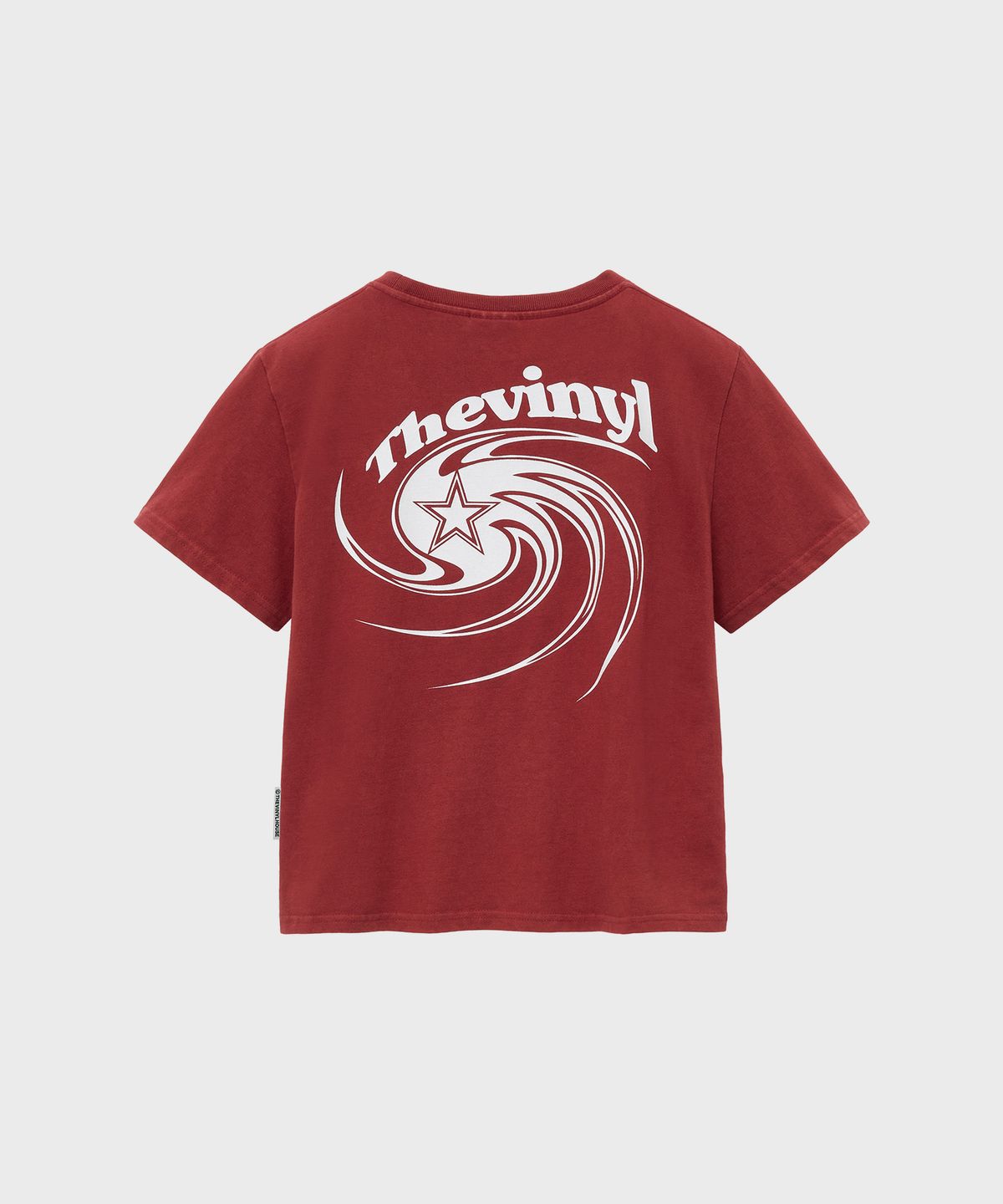 더바이닐하우스(THEVINYLHOUSE) TORNADO TEE RED (VH2EMUT510A)