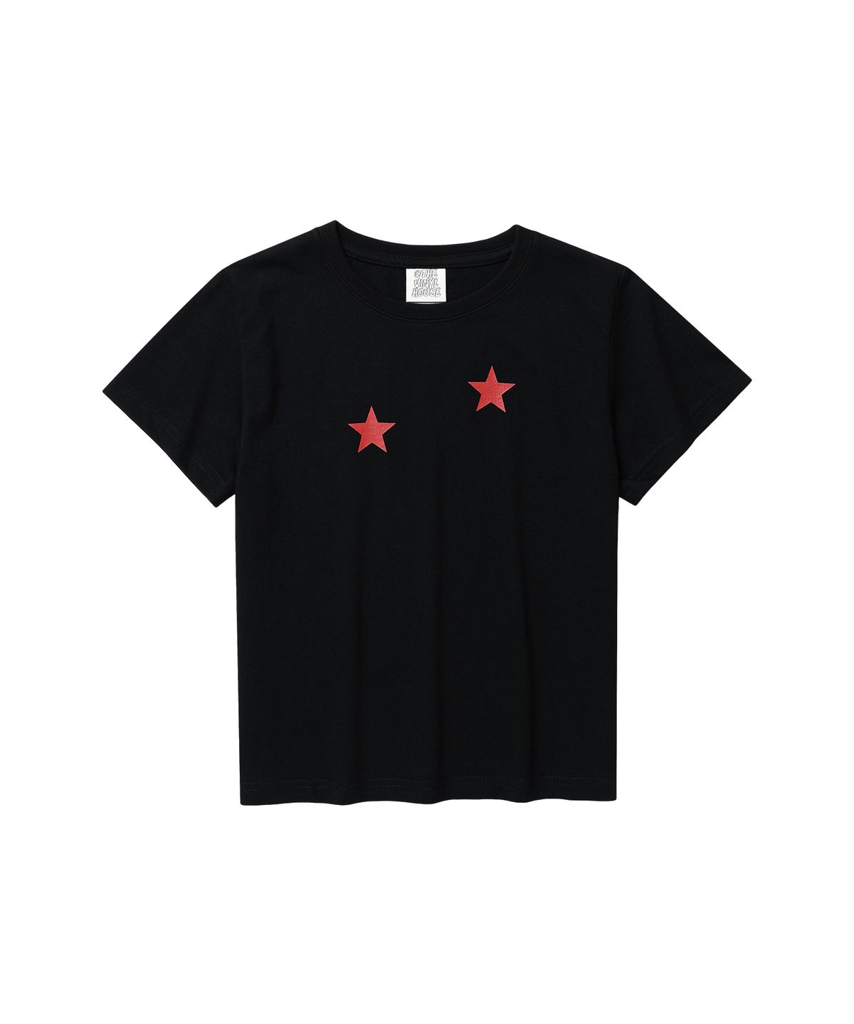더바이닐하우스(THEVINYLHOUSE) STAR TEE BLACK (VH2EMUT507A)