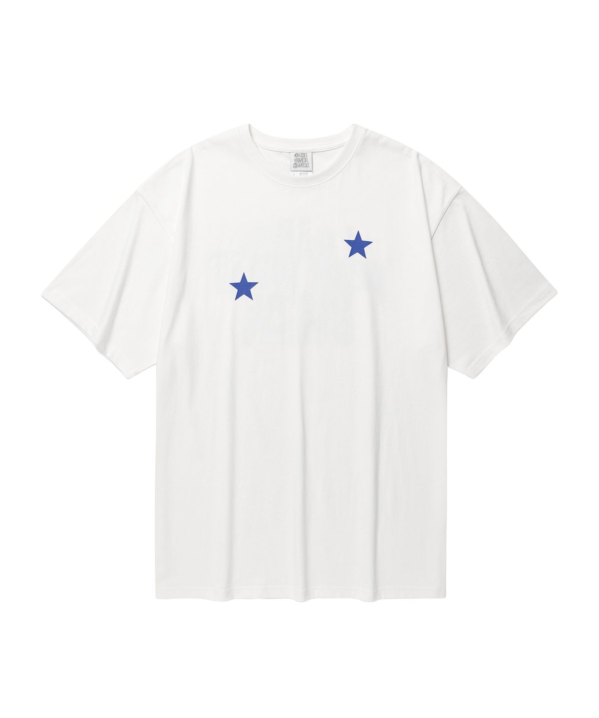 더바이닐하우스(THEVINYLHOUSE) STAR TEE WHITE (VH2EMUT507A)