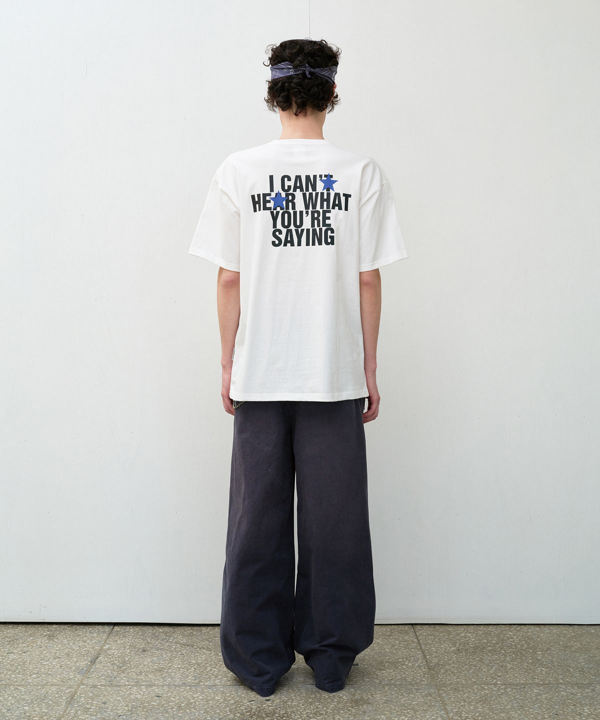 더바이닐하우스(THEVINYLHOUSE) STAR TEE WHITE (VH2EMUT507A)
