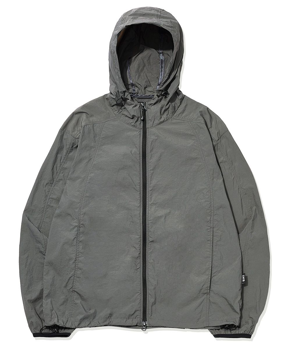MUSINSA | SWIB Uni) Nylon Nanspan Hooded Windbreaker (Regular Fit
