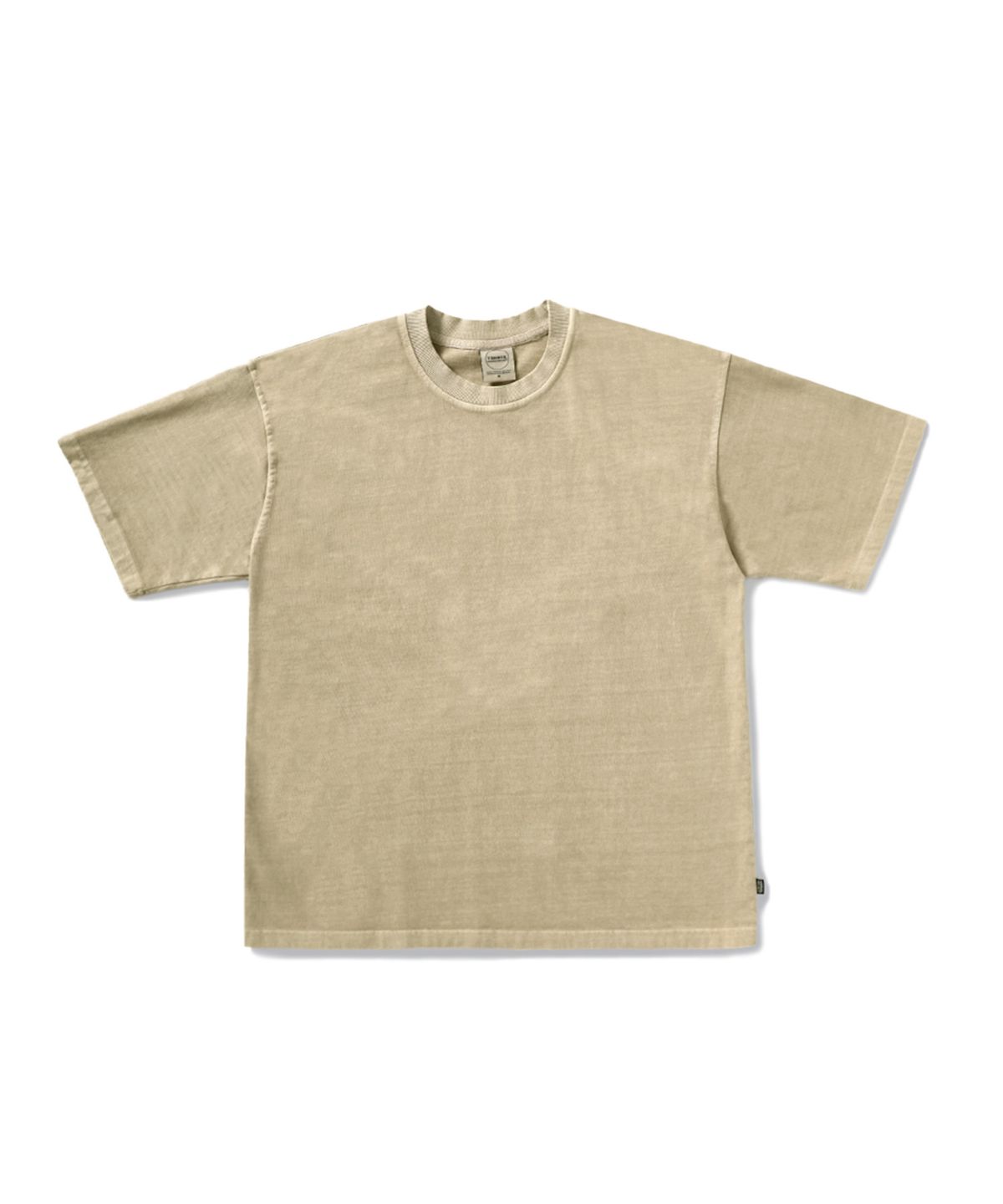 미니멀프로젝트(MINIMALPROJECT) 로버스트 헤비 오버핏 피그먼트 반팔티셔츠 MST153 [BEIGE]
