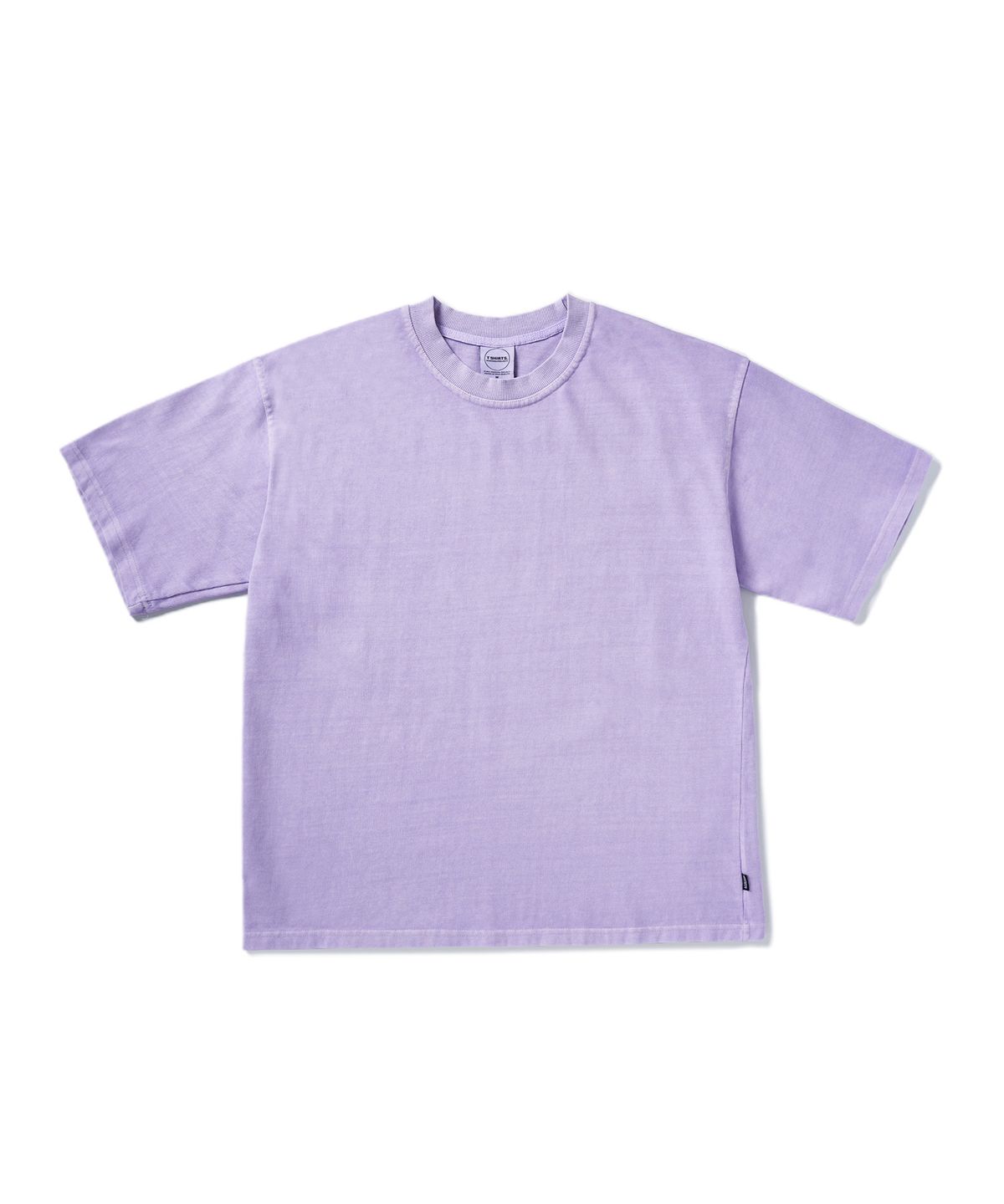 미니멀프로젝트(MINIMALPROJECT) 로버스트 헤비 오버핏 피그먼트 반팔티셔츠 MST153 [LIGHT PURPLE]