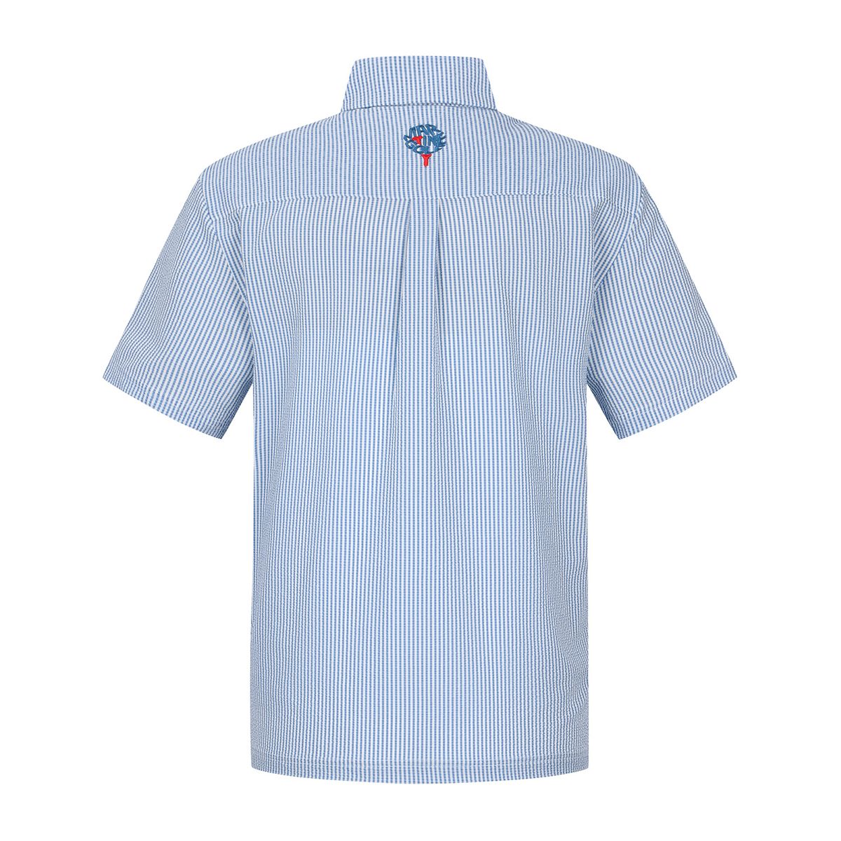 마틴골프(MARTINE GOLF) Seersucker Button Down Shirts_Blue (Men)