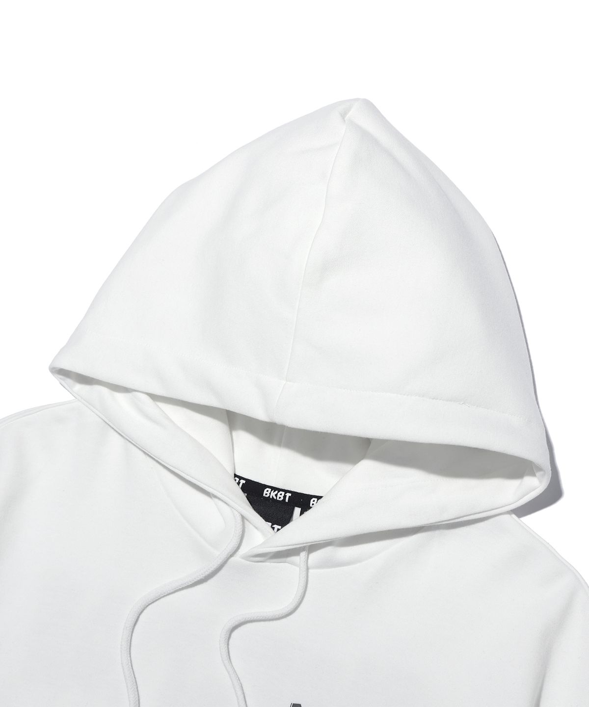 벙커버스터(BUNKERBUSTER) 디렉션 백 프린팅 반팔 후디 MQ2TU240_OFF WHITE