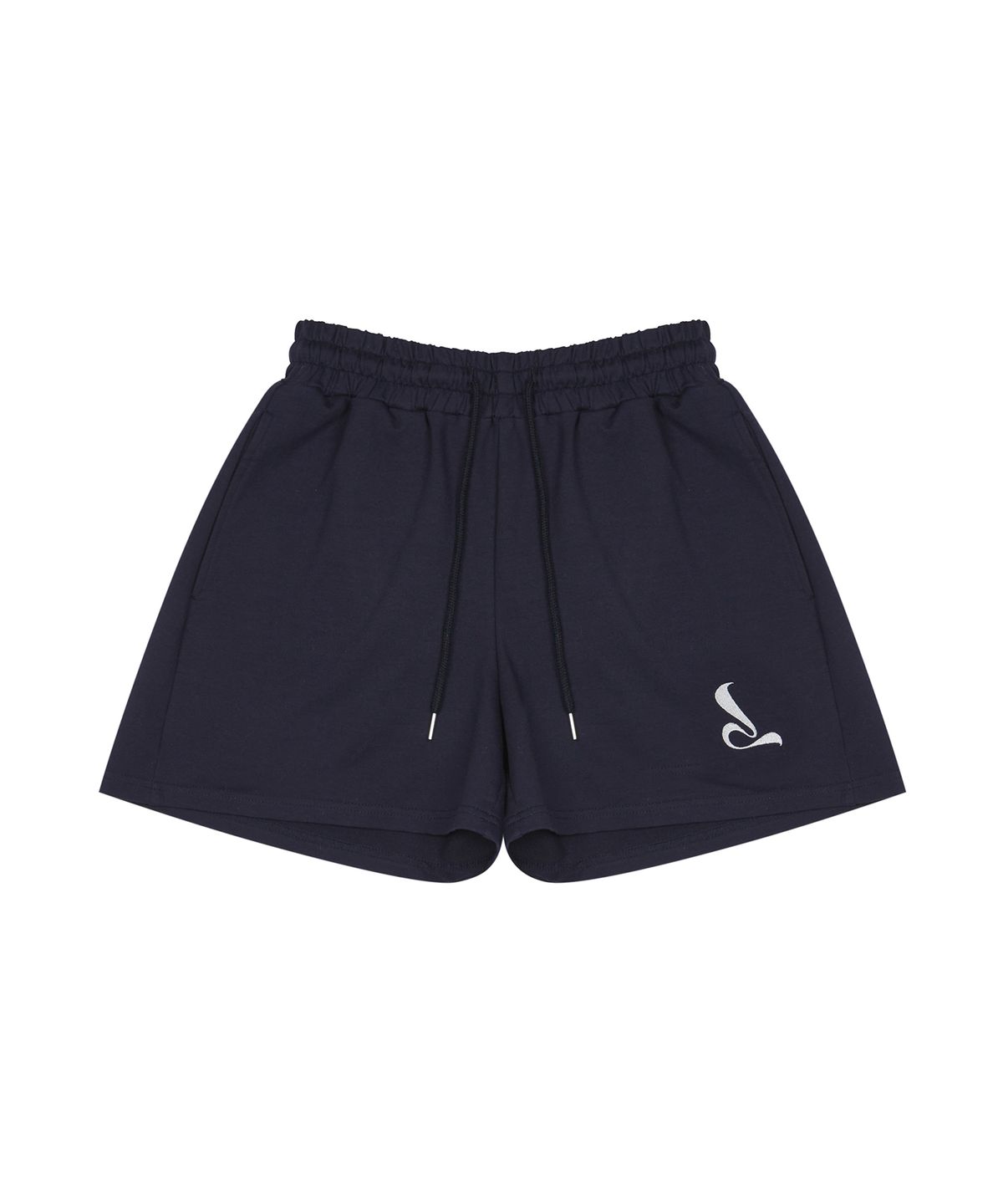 러브이즈트루(LUVISTRUE) CURVED L SET PANTS(NAVY)