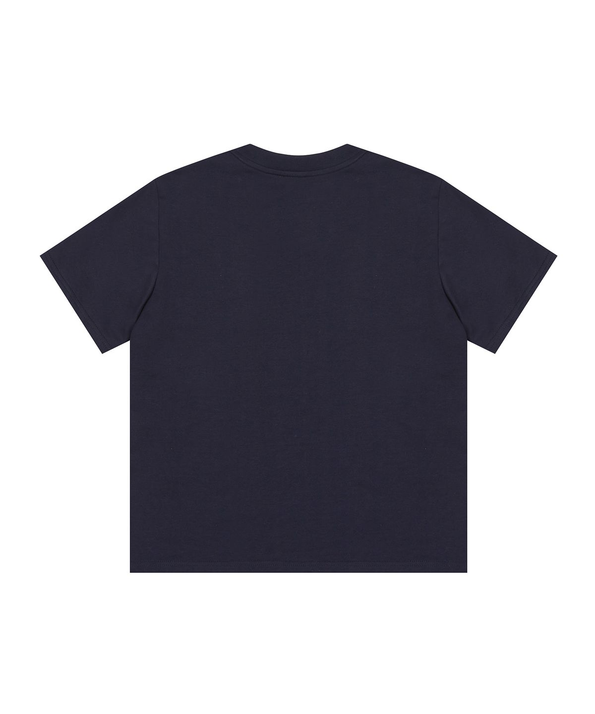 러브이즈트루(LUVISTRUE) CURVED L SET TEE(NAVY)