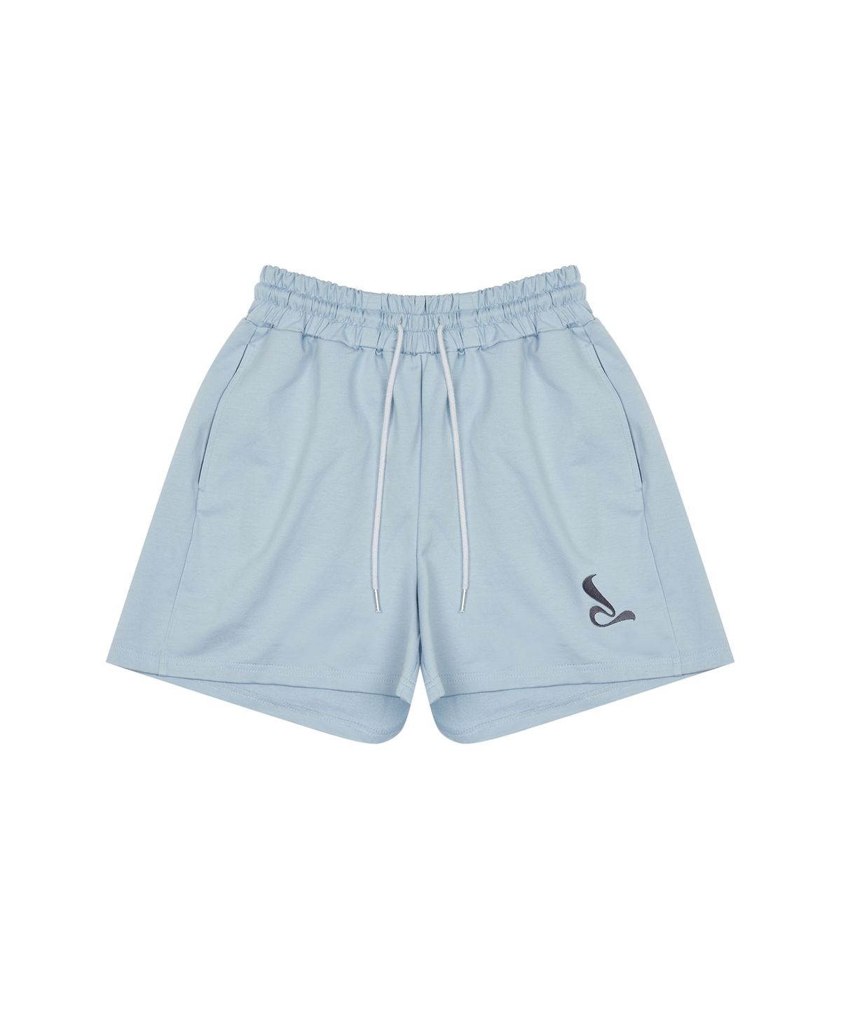 러브이즈트루(LUVISTRUE) CURVED L SET PANTS(SKY BLUE)