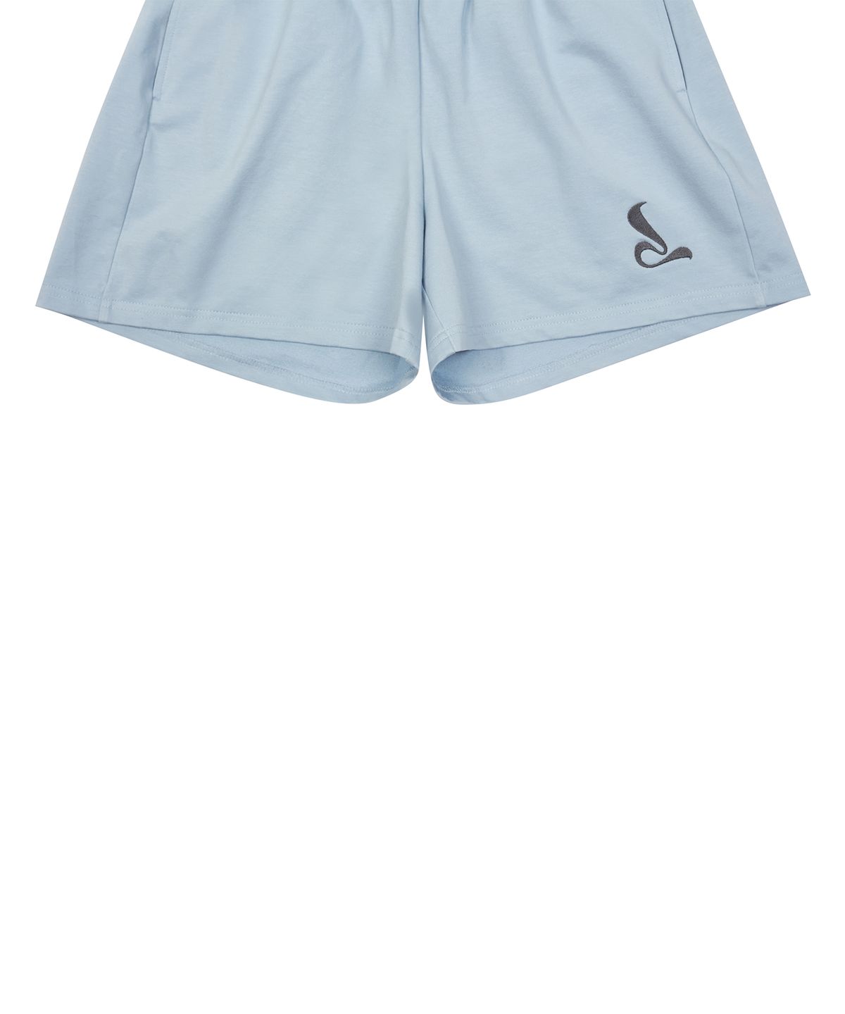 러브이즈트루(LUVISTRUE) CURVED L SET PANTS(SKY BLUE)