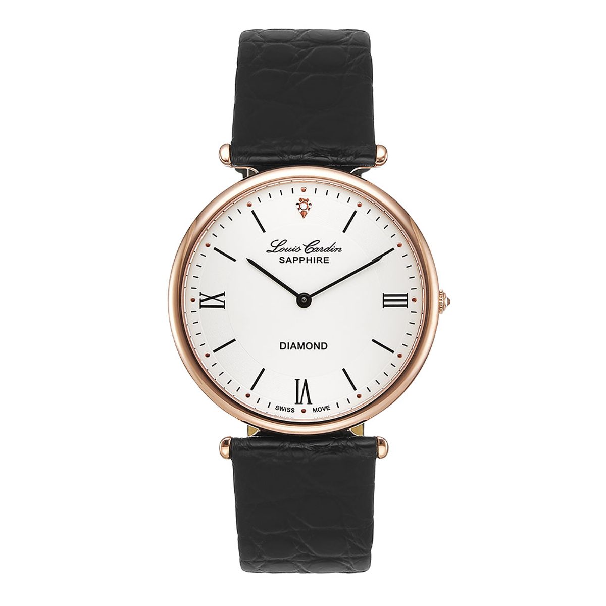 루이스카딘(LOUIS CARDIN) LC704RG_M 남성 다이아 초슬림 메탈시계