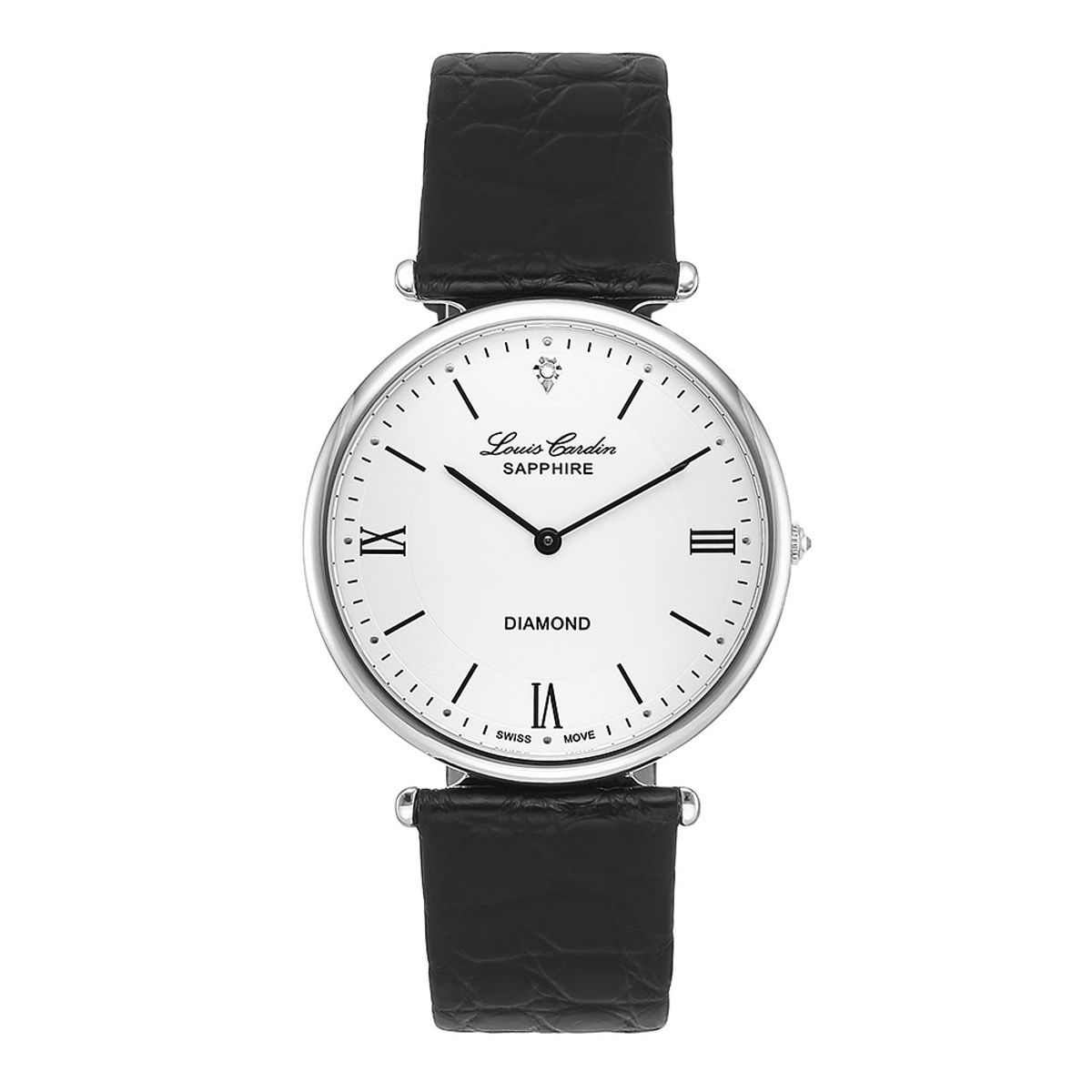 루이스카딘(LOUIS CARDIN) LC704WT_M 남성 다이아 초슬림 메탈시계