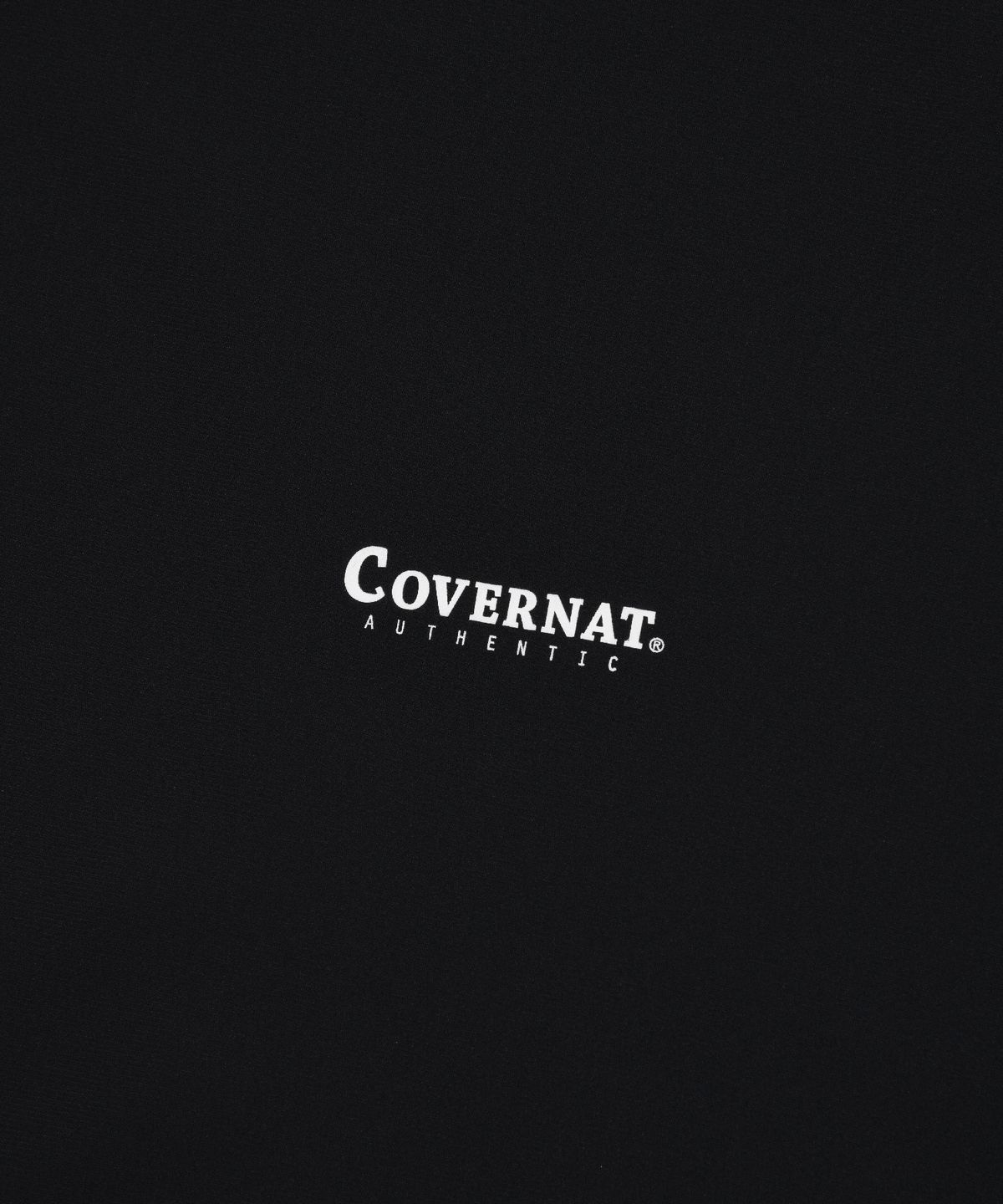 커버낫(COVERNAT) 어센틱 쿨 테크 티셔츠 블랙