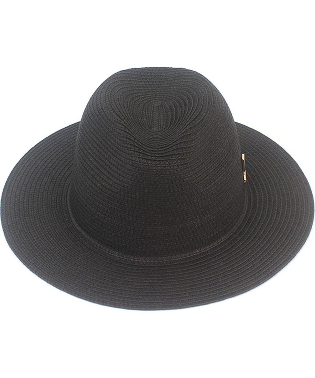 유니버셜 케미스트리(UNIVERSAL CHEMISTRY) Summer Simple Black Fedora 여름페도라