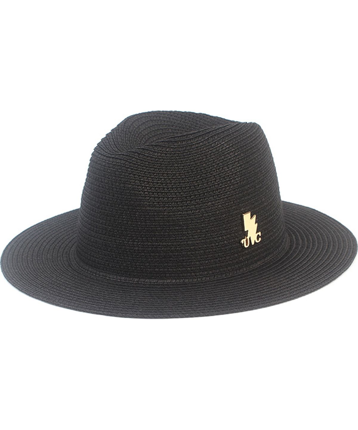 유니버셜 케미스트리(UNIVERSAL CHEMISTRY) Summer Simple Black Fedora 여름페도라