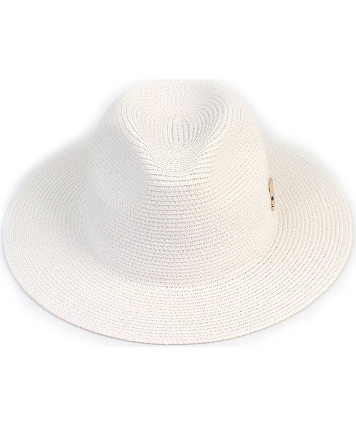 유니버셜 케미스트리(UNIVERSAL CHEMISTRY) Summer Simple White Fedora 여름페도라