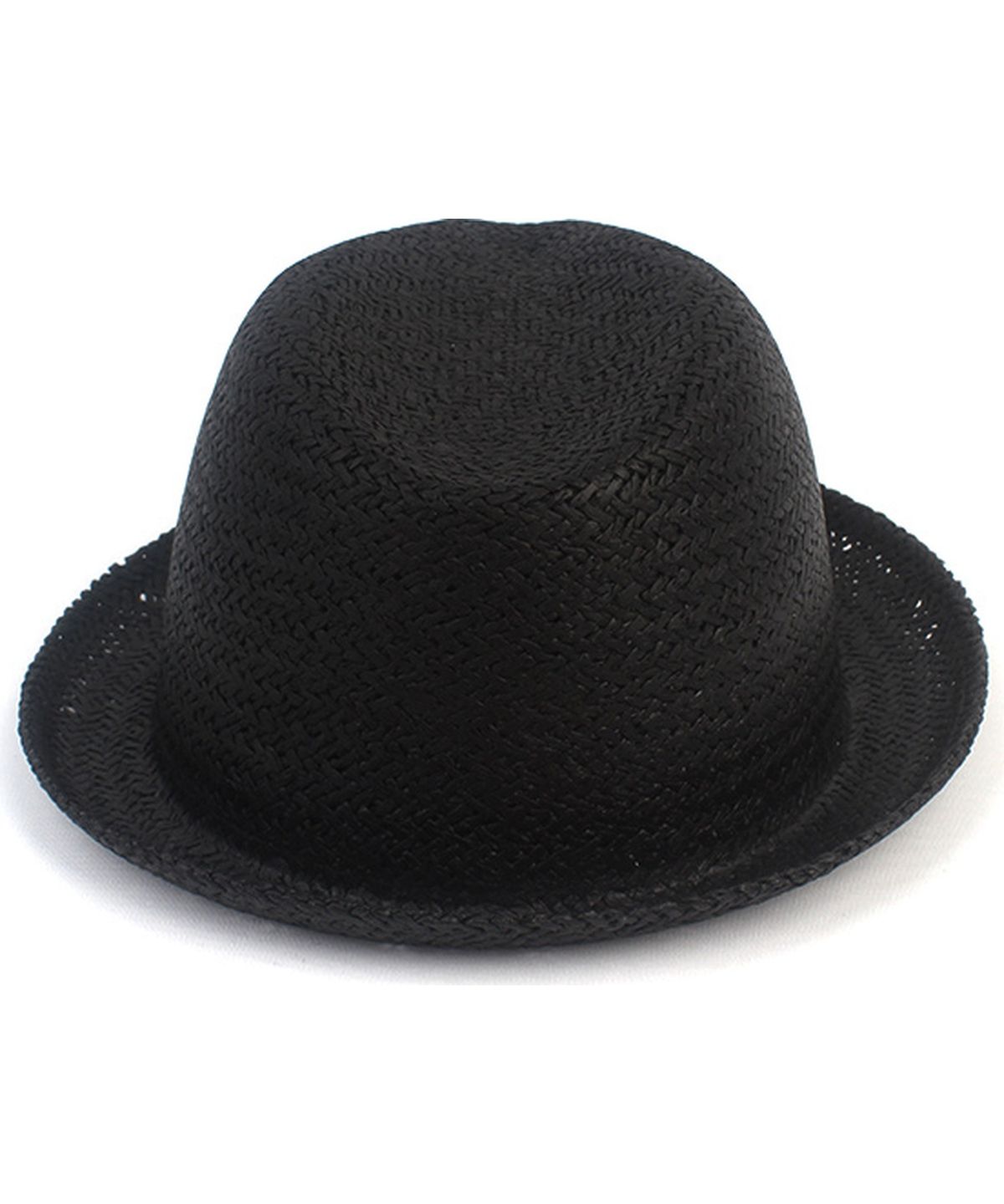 유니버셜 케미스트리(UNIVERSAL CHEMISTRY) Punk Simple Black Summer Fedora 여름페도라