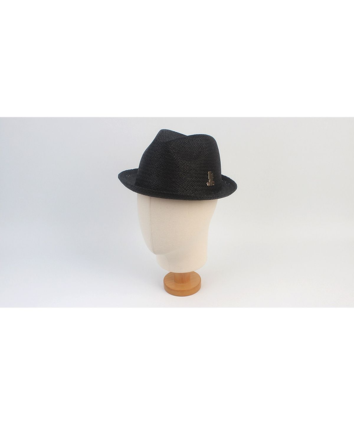 유니버셜 케미스트리(UNIVERSAL CHEMISTRY) Punk Simple Black Summer Fedora 여름페도라