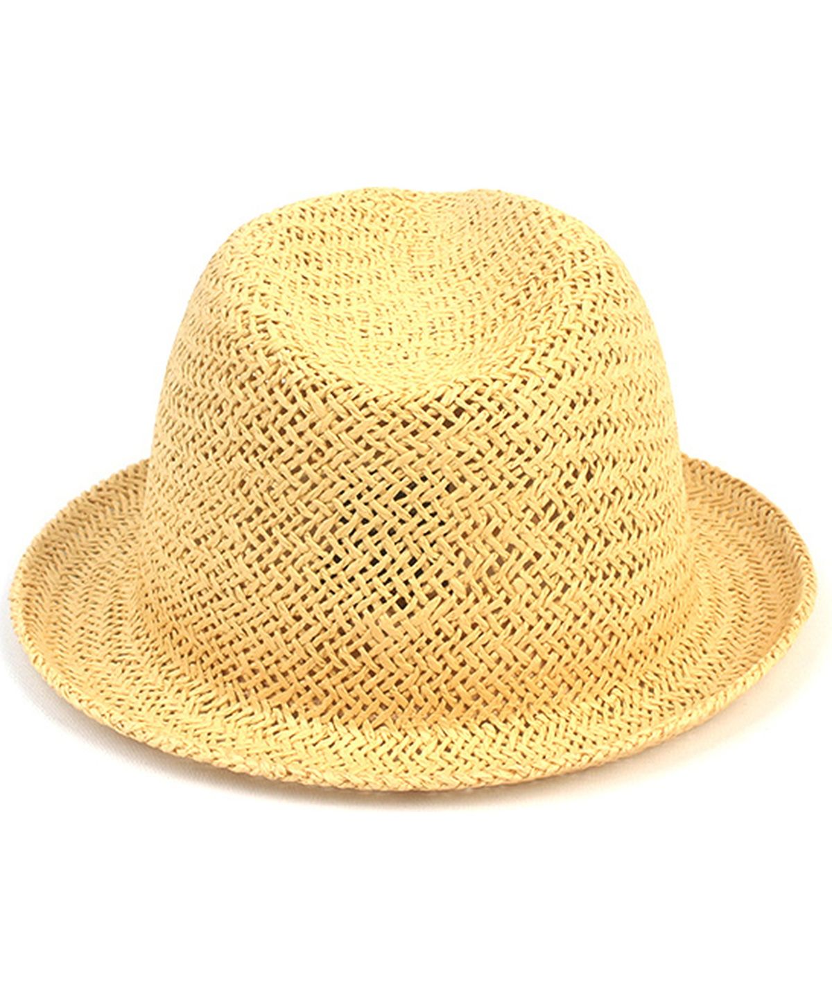 유니버셜 케미스트리(UNIVERSAL CHEMISTRY) Punk Simple Beige Summer Fedora 여름페도라