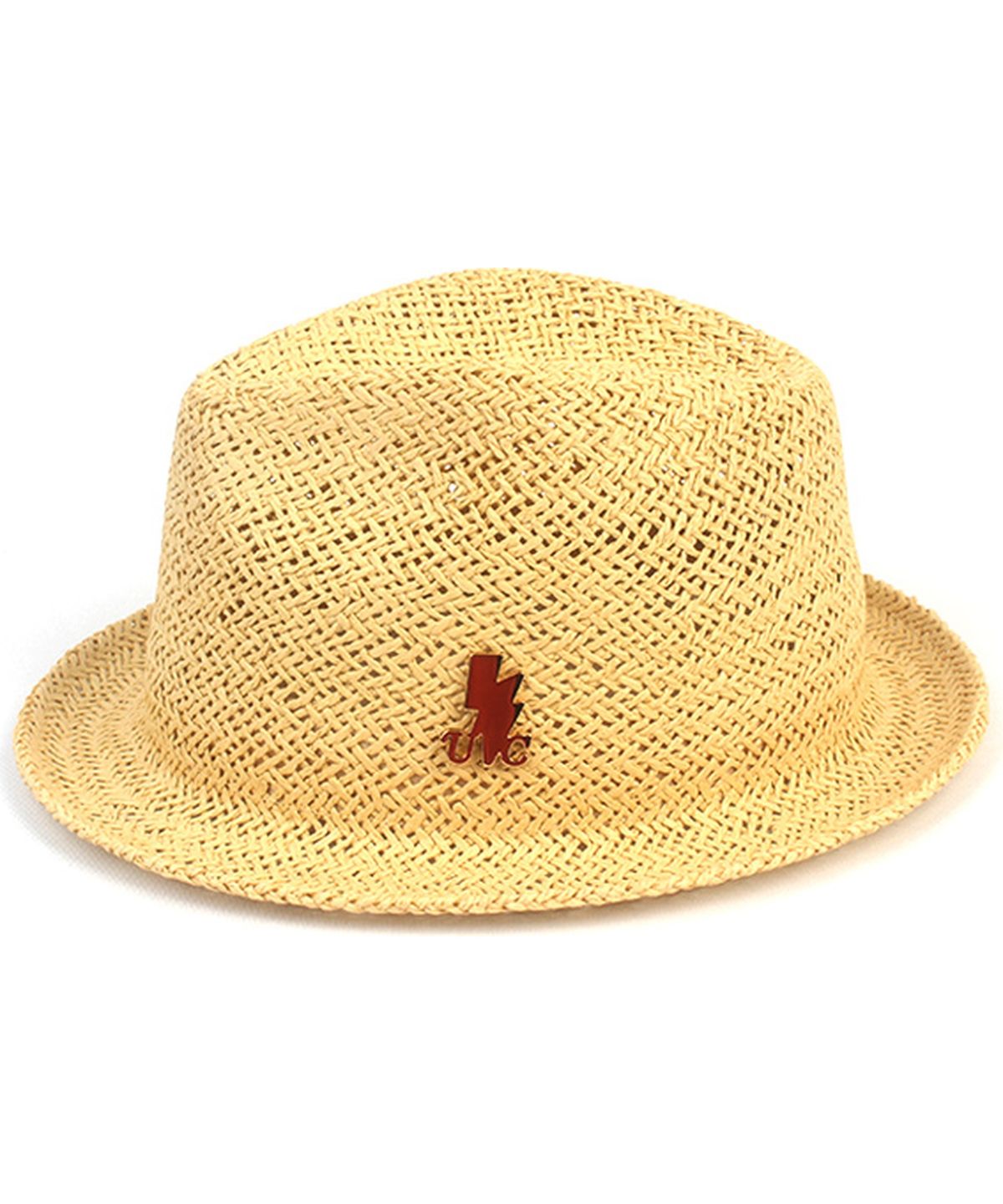 유니버셜 케미스트리(UNIVERSAL CHEMISTRY) Punk Simple Beige Summer Fedora 여름페도라