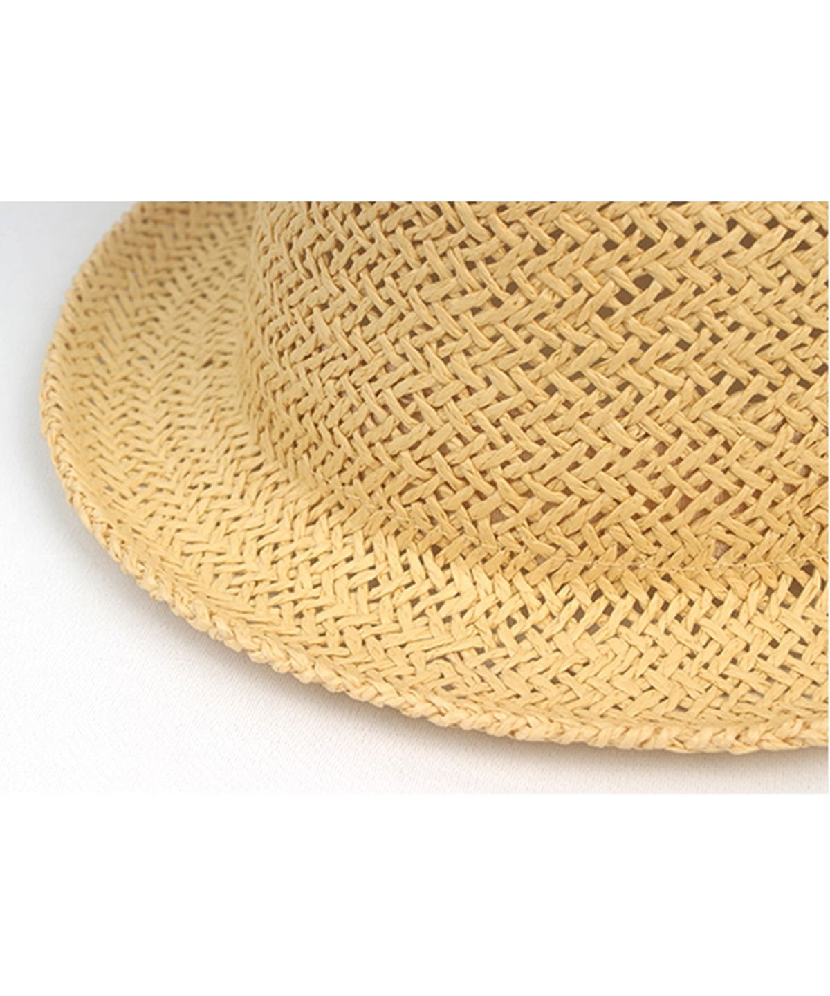 유니버셜 케미스트리(UNIVERSAL CHEMISTRY) Punk Simple Beige Summer Fedora 여름페도라