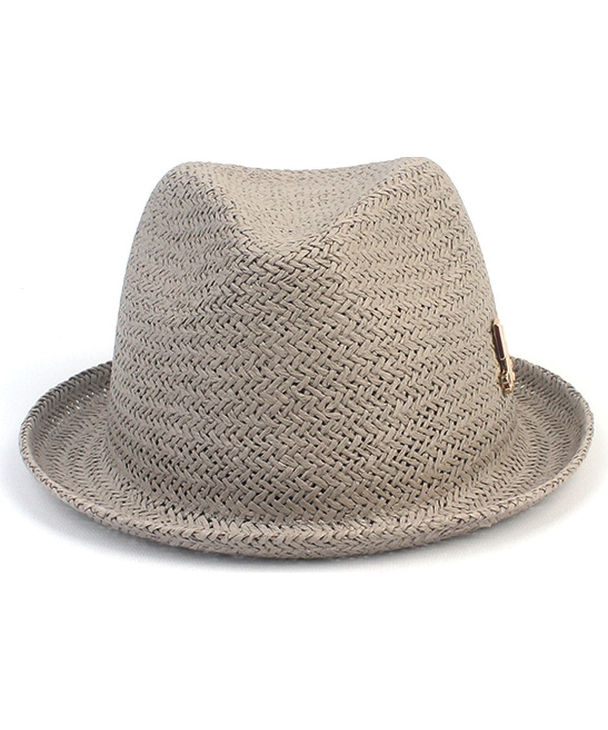 유니버셜 케미스트리(UNIVERSAL CHEMISTRY) Punk Simple Gray Summer Fedora 여름페도라