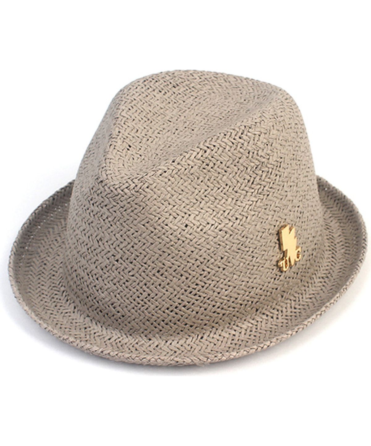 유니버셜 케미스트리(UNIVERSAL CHEMISTRY) Punk Simple Gray Summer Fedora 여름페도라
