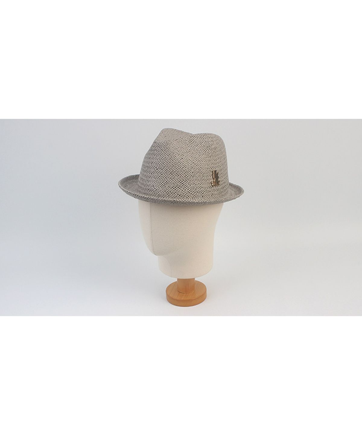 유니버셜 케미스트리(UNIVERSAL CHEMISTRY) Punk Simple Gray Summer Fedora 여름페도라