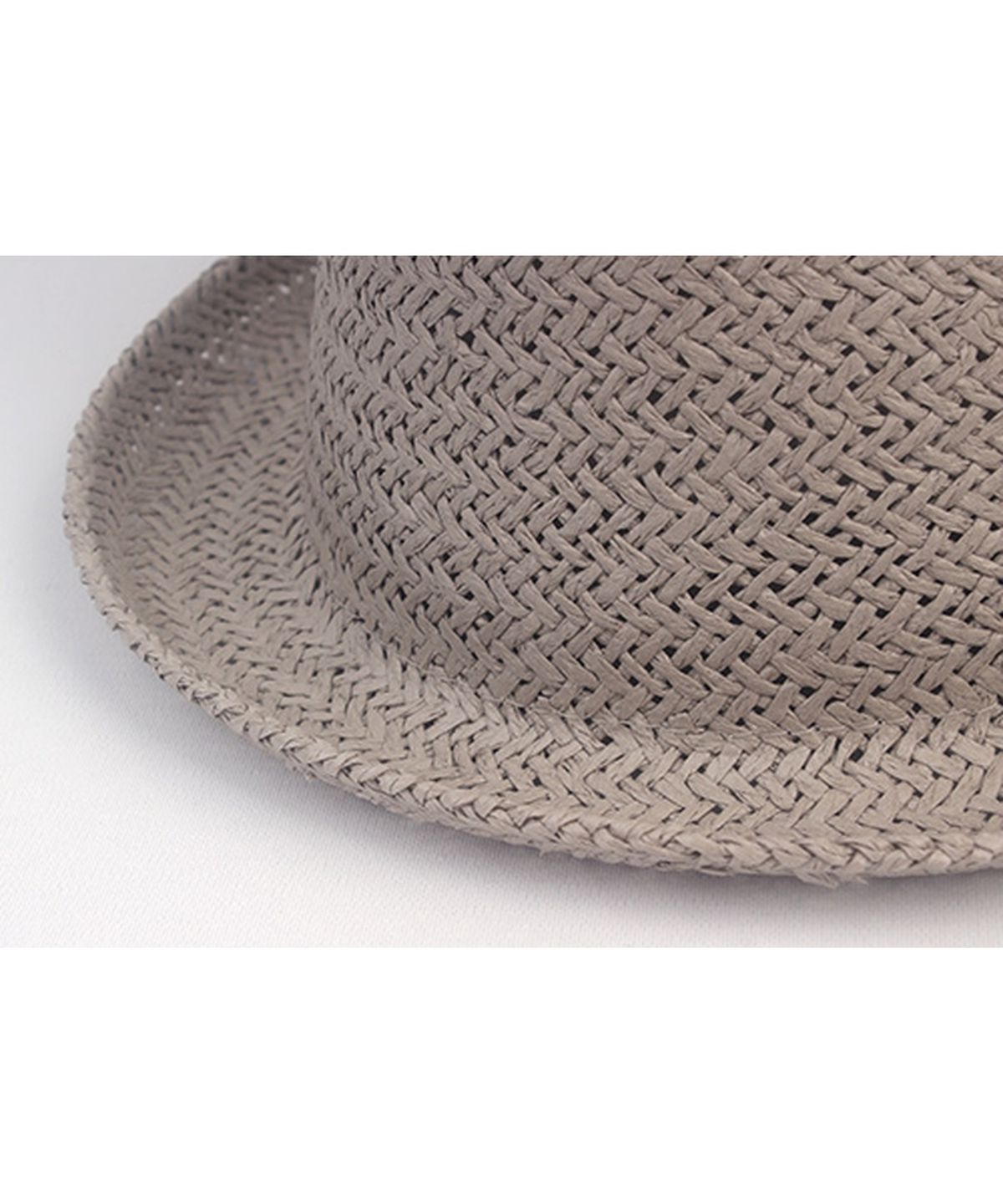 유니버셜 케미스트리(UNIVERSAL CHEMISTRY) Punk Simple Gray Summer Fedora 여름페도라