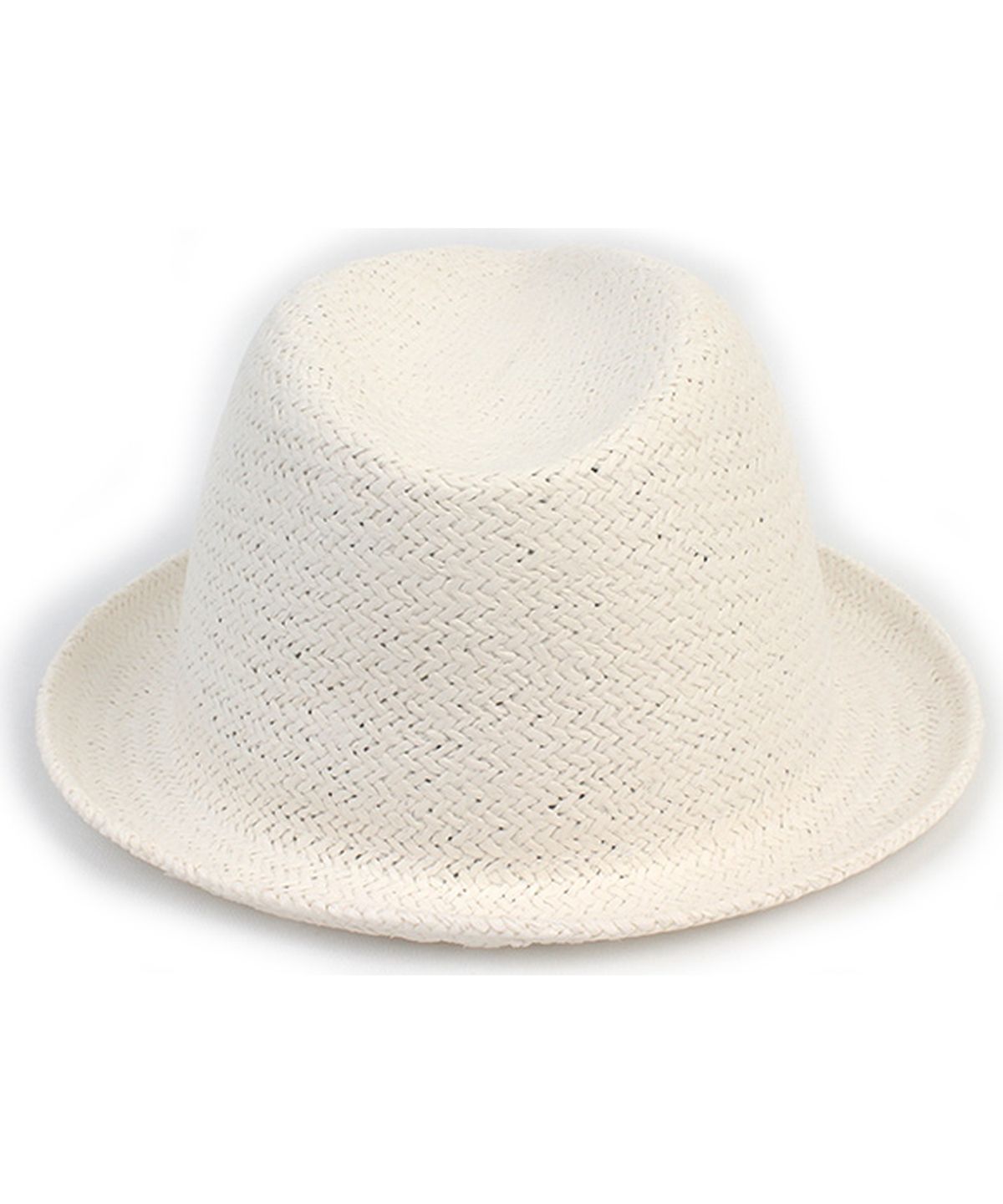 유니버셜 케미스트리(UNIVERSAL CHEMISTRY) Punk Simple White Summer Fedora 여름페도라
