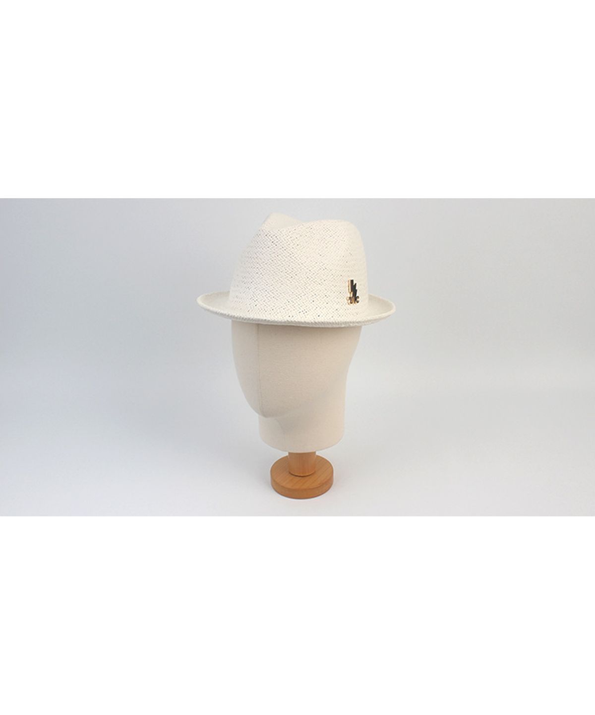 유니버셜 케미스트리(UNIVERSAL CHEMISTRY) Punk Simple White Summer Fedora 여름페도라