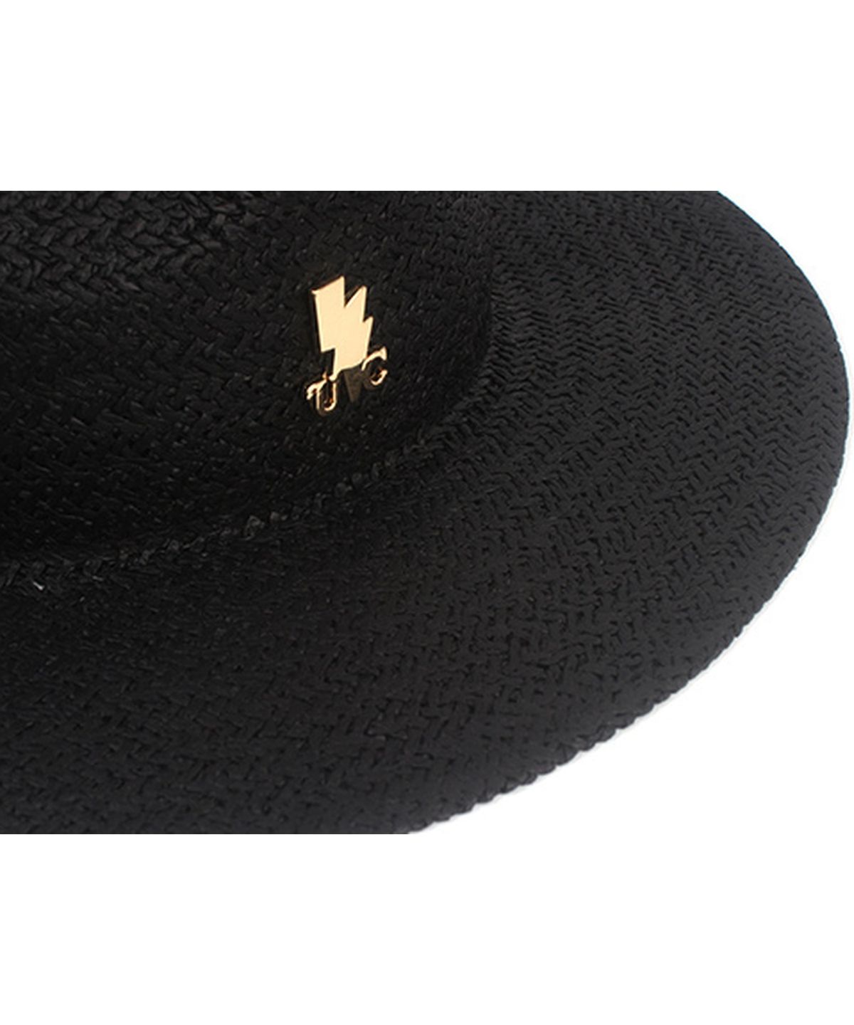 유니버셜 케미스트리(UNIVERSAL CHEMISTRY) Swing Simple Black Fedora 여름페도라
