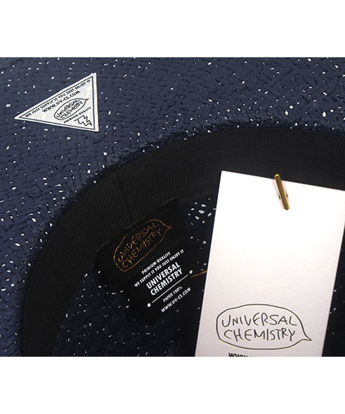 유니버셜 케미스트리(UNIVERSAL CHEMISTRY) Swing Simple Blue Fedora 여름페도라